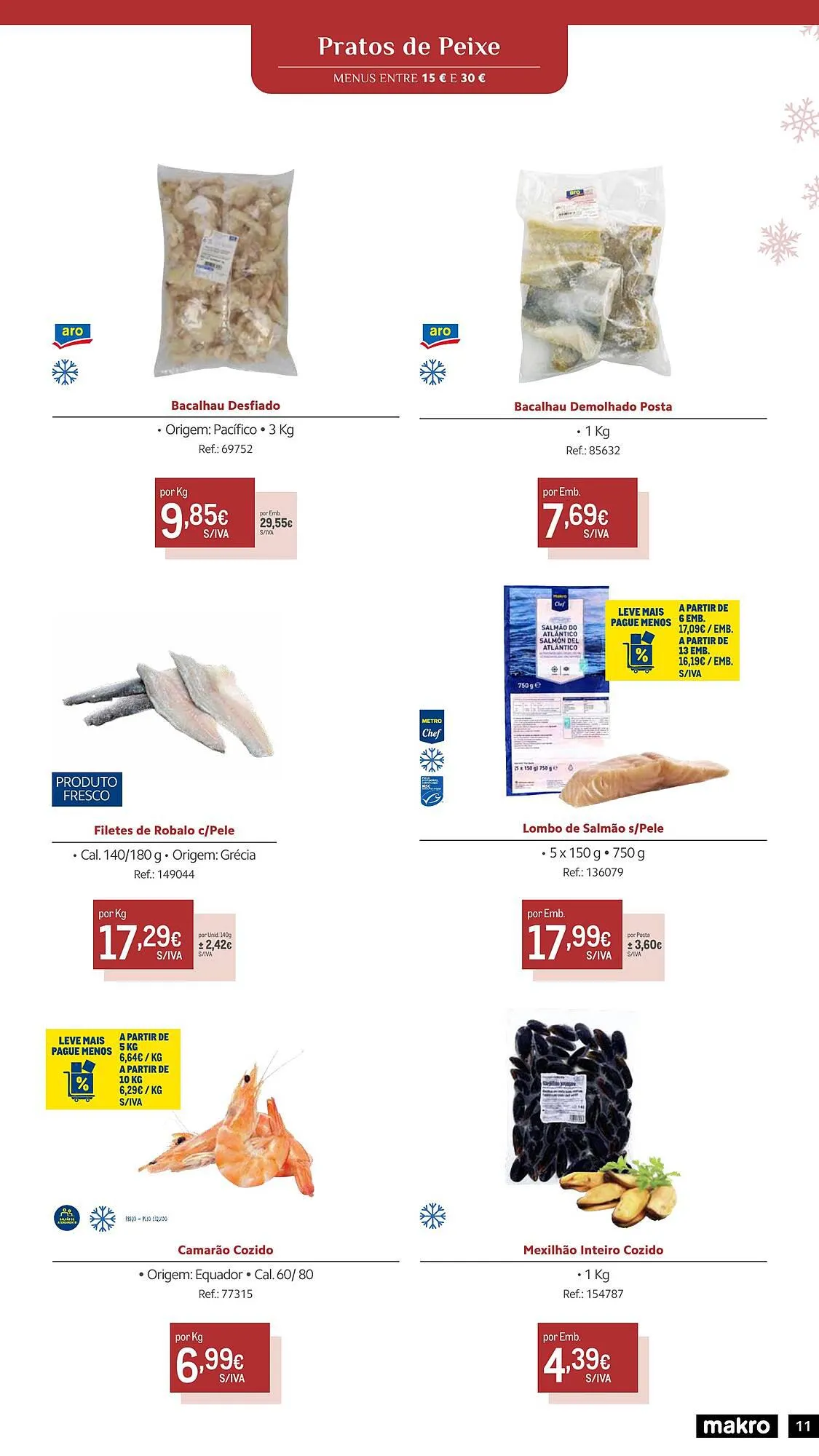 Folheto Folheto Makro de 10 de novembro até 31 de dezembro 2023 - Pagina 11