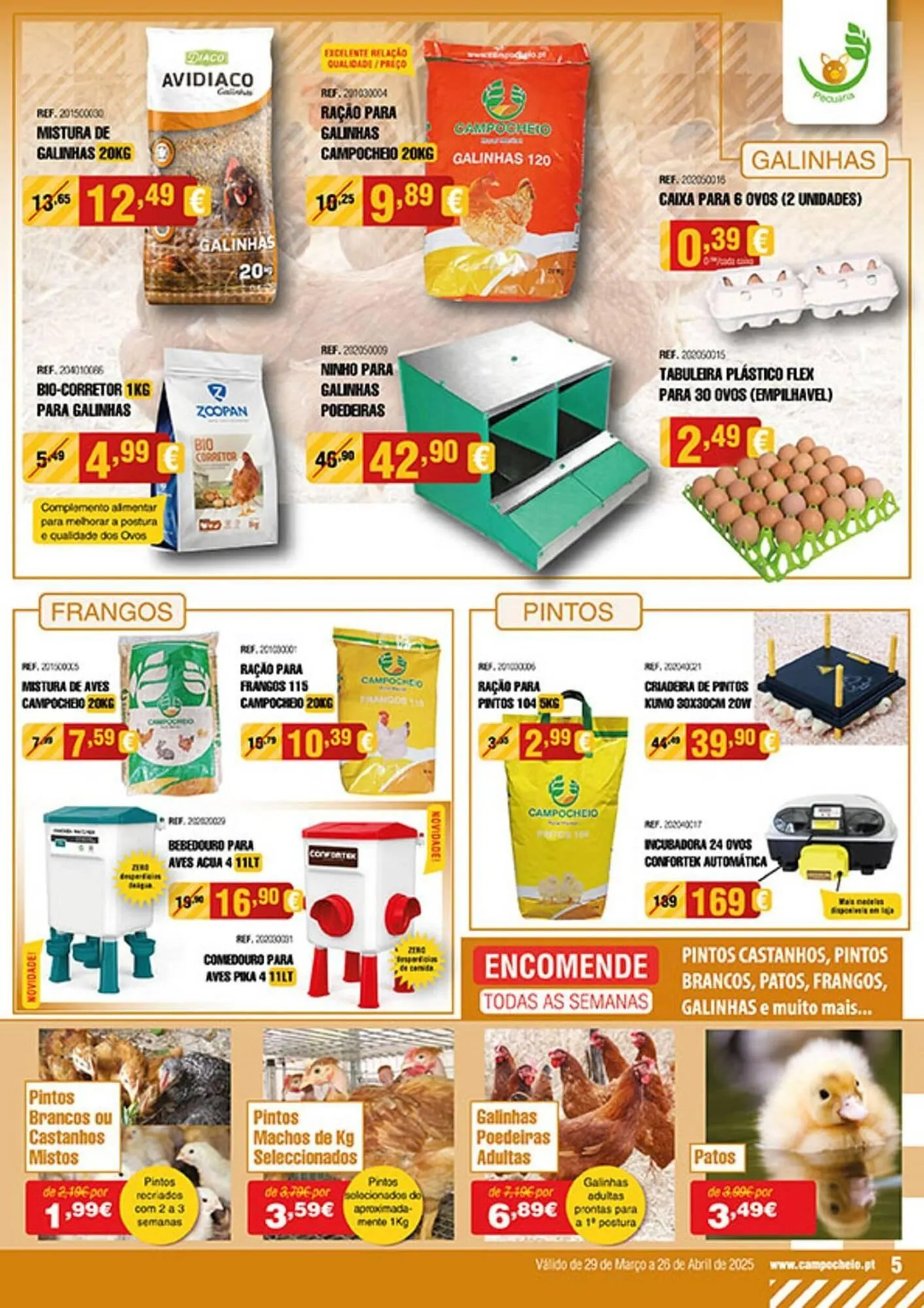 Folheto Folheto CAMPOCHEIO de 29 de março até 26 de abril 2025 - Pagina 5