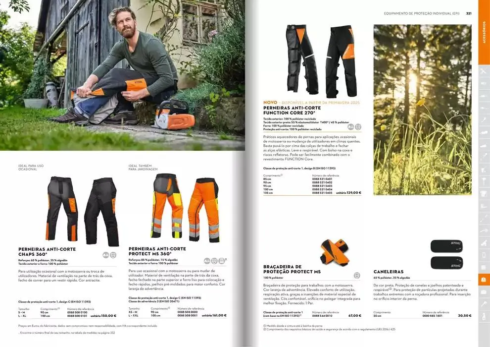 Folheto Catálogo STIHL 2025 de 29 de janeiro até 31 de dezembro 2025 - Pagina 161