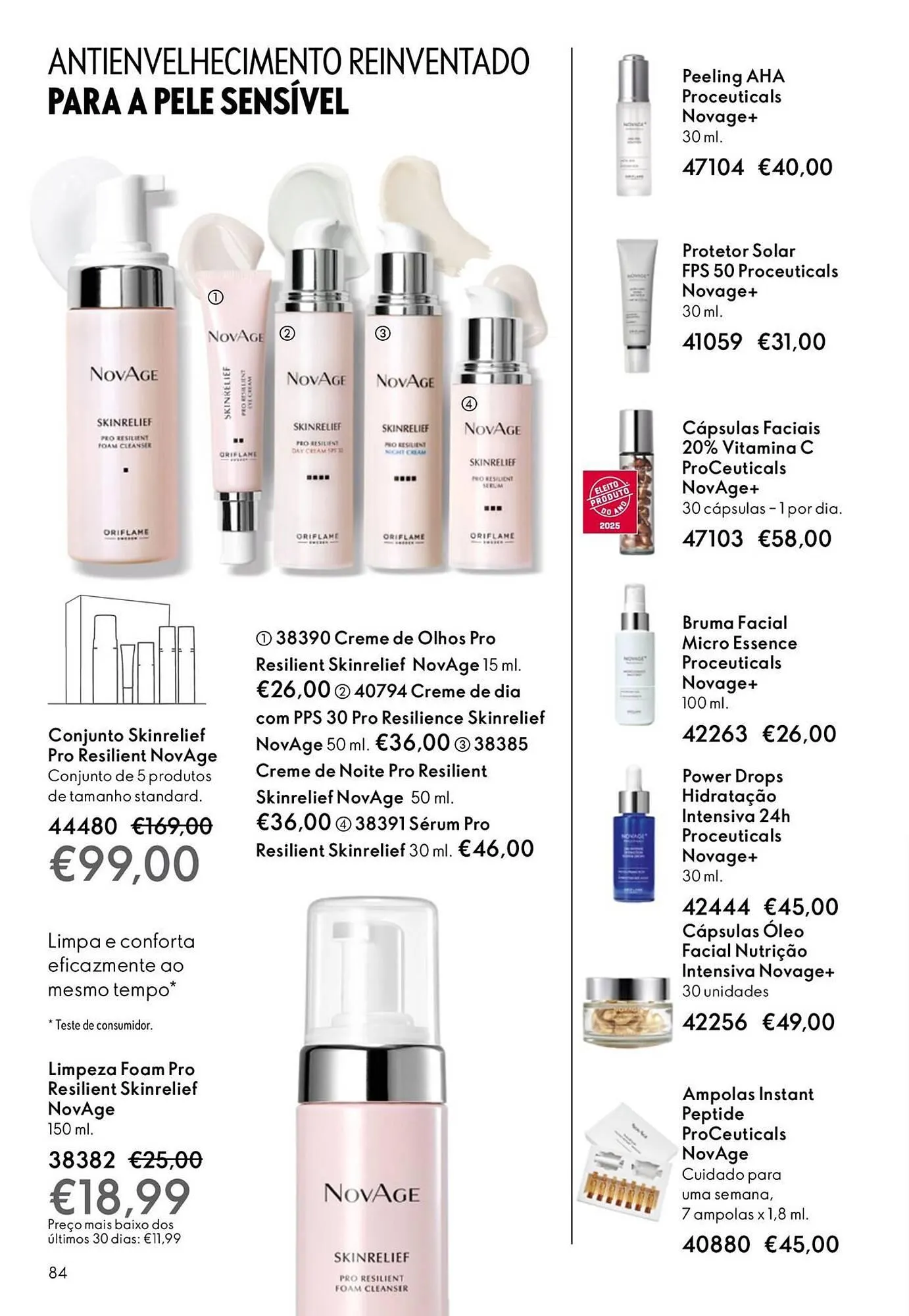 Folheto Catálogo Oriflame de 22 de outubro até 11 de novembro 2025 - Pagina 84