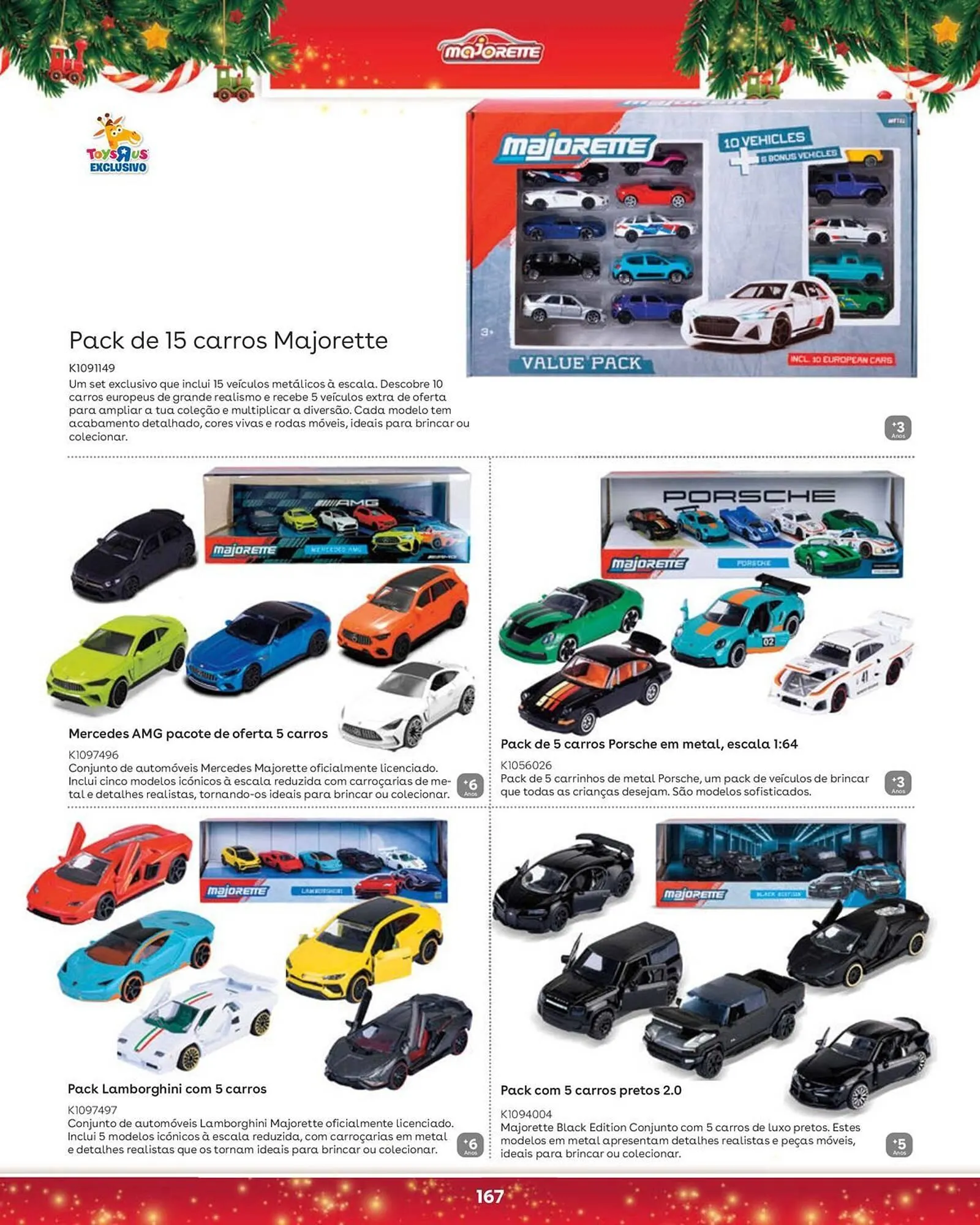 Folheto Catálogo Toys R Us de 5 de novembro até 5 de janeiro 2026 - Pagina 167