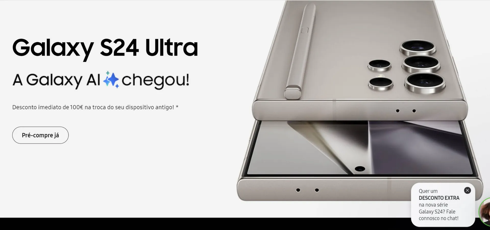 Folheto Folheto Samsung de 18 de janeiro até 21 de abril 2024 - Pagina