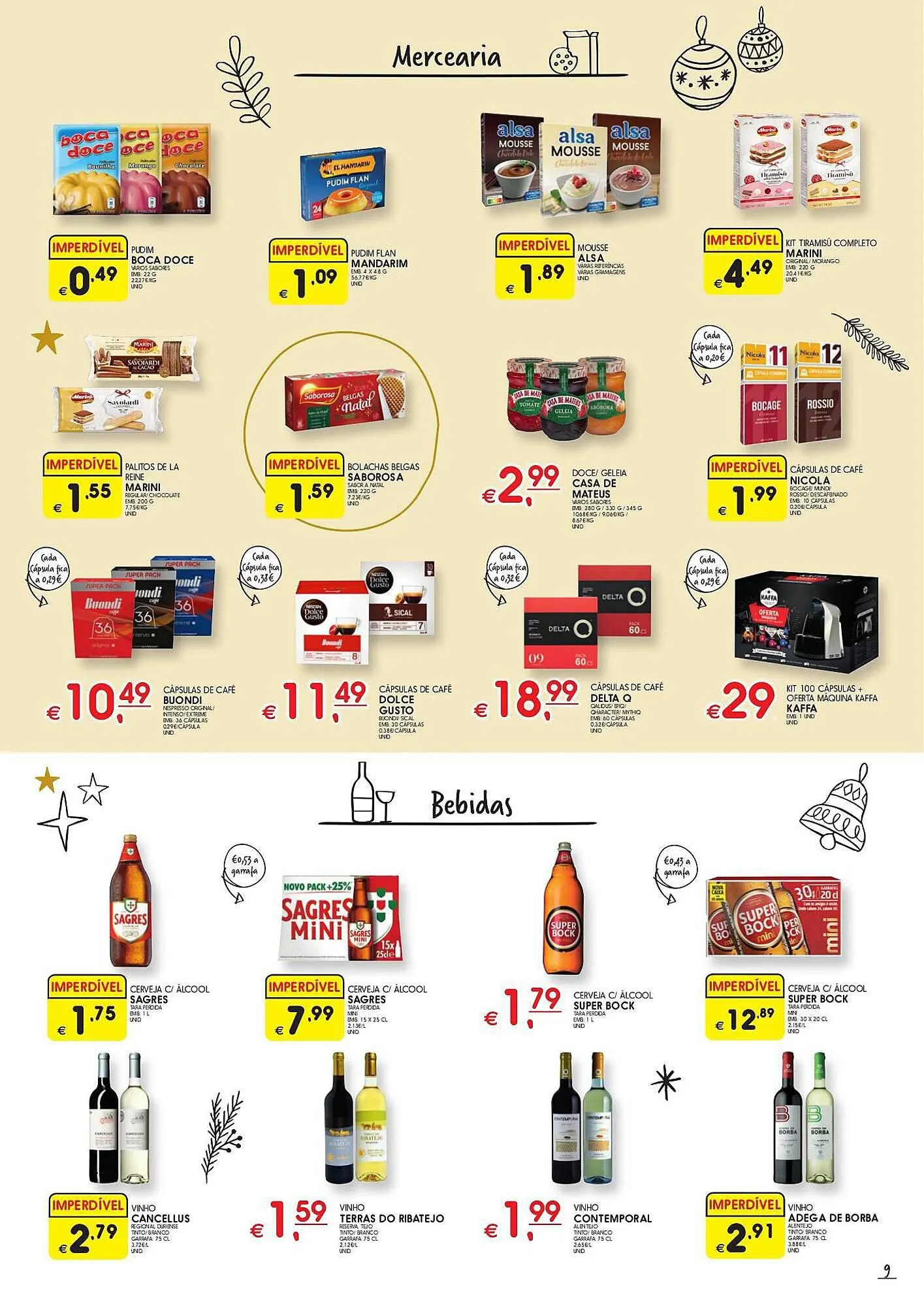 Folheto Folheto Meu Super de 23 de novembro até 25 de dezembro 2023 - Pagina 9