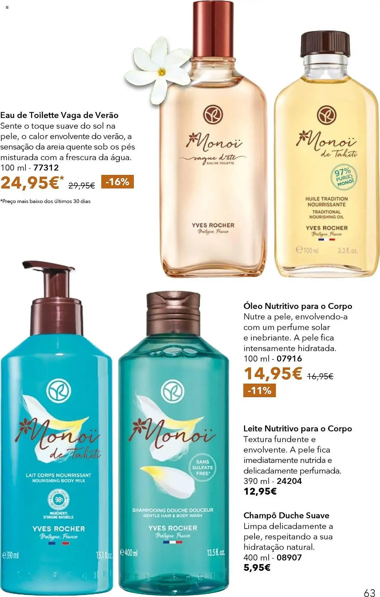 Folheto Catálogo Yves Rocher de 17 de outubro até 12 de novembro 2025 - Pagina 63