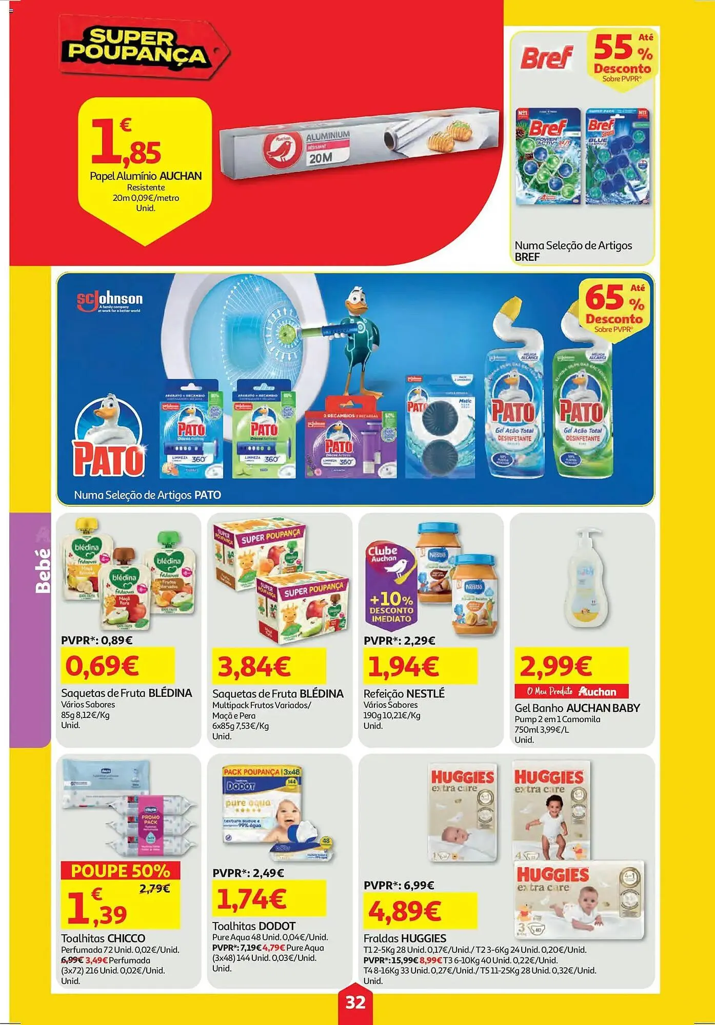 Folheto Folheto Auchan de 30 de abril até 7 de maio 2026 - Pagina 32