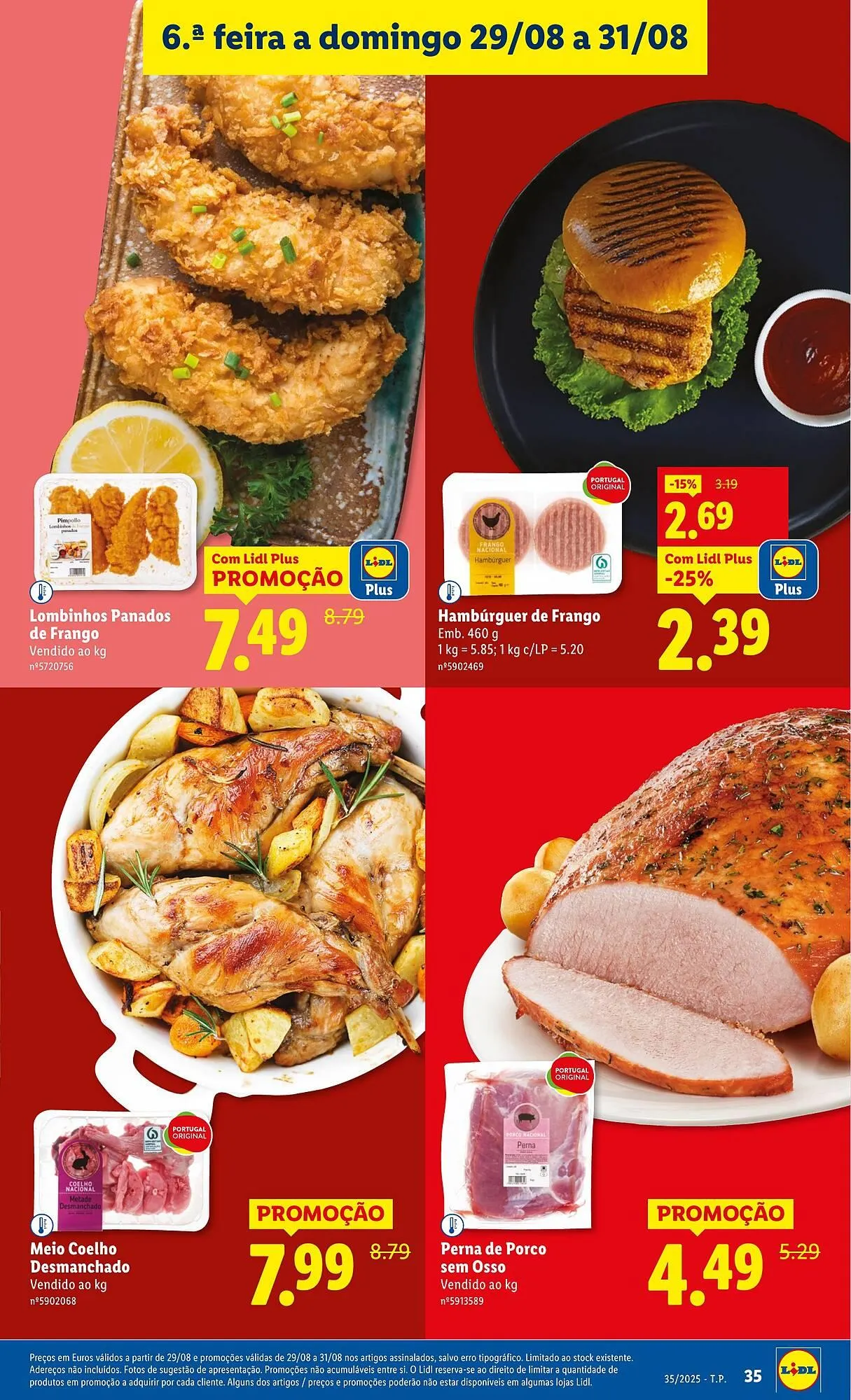 Folheto Folheto Lidl de 25 de agosto até 31 de agosto 2025 - Pagina 35
