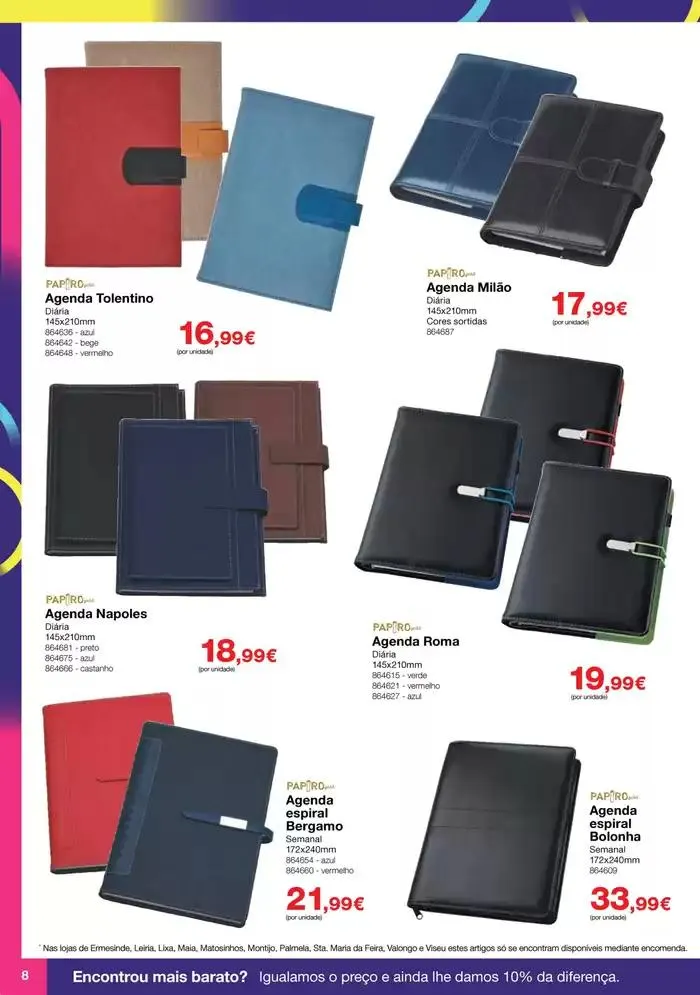 Folheto Folheto Agendas de 6 de novembro até 30 de janeiro 2025 - Pagina 14