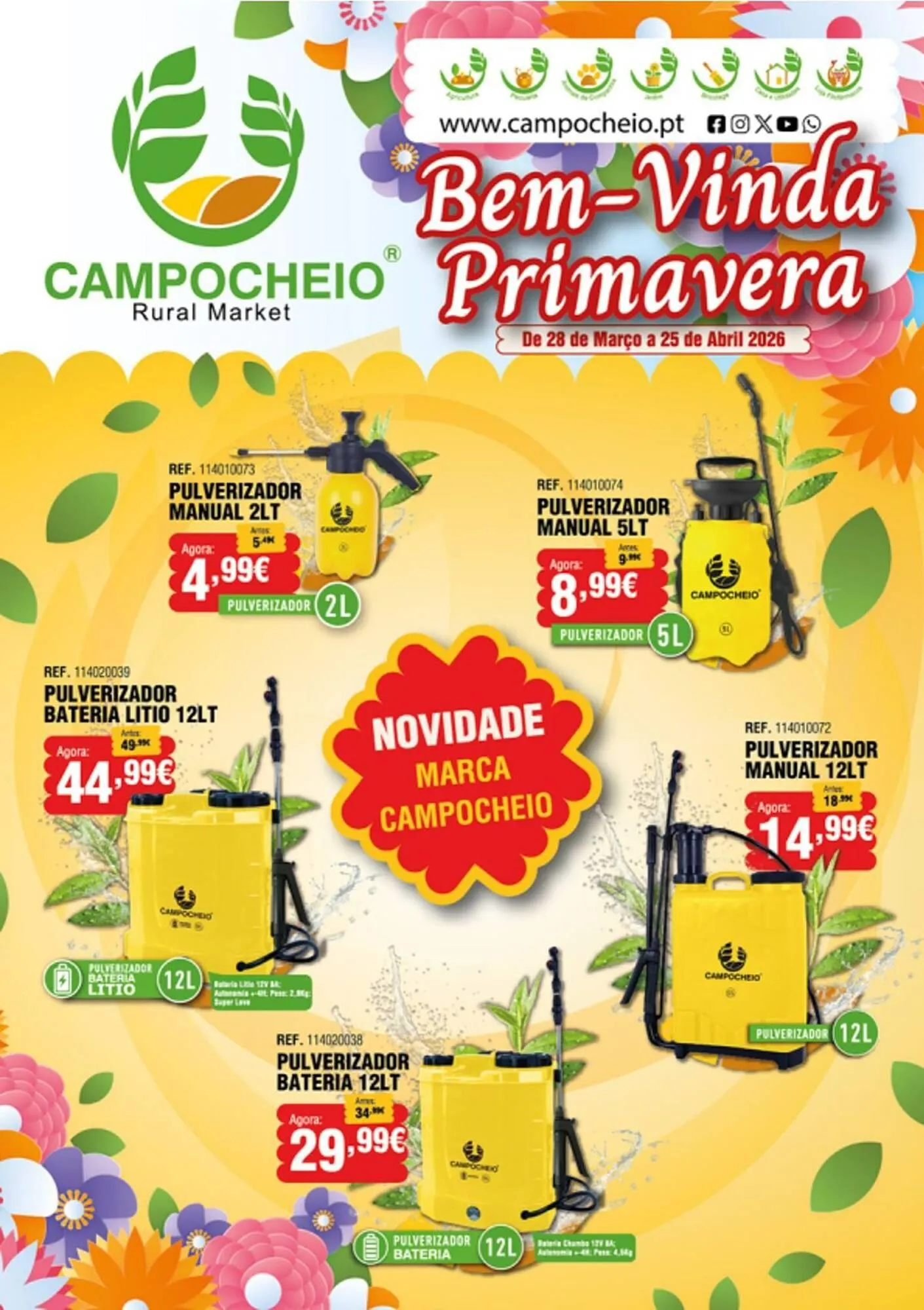 Folheto Folheto CAMPOCHEIO de 27 de março até 25 de abril 2026 - Pagina 1