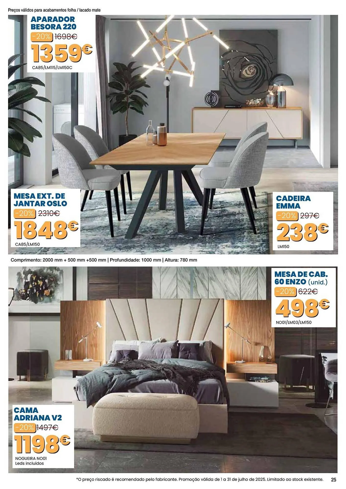 Folheto Folheto Hiper Centro do Móvel de 1 de julho até 31 de julho 2025 - Pagina 25