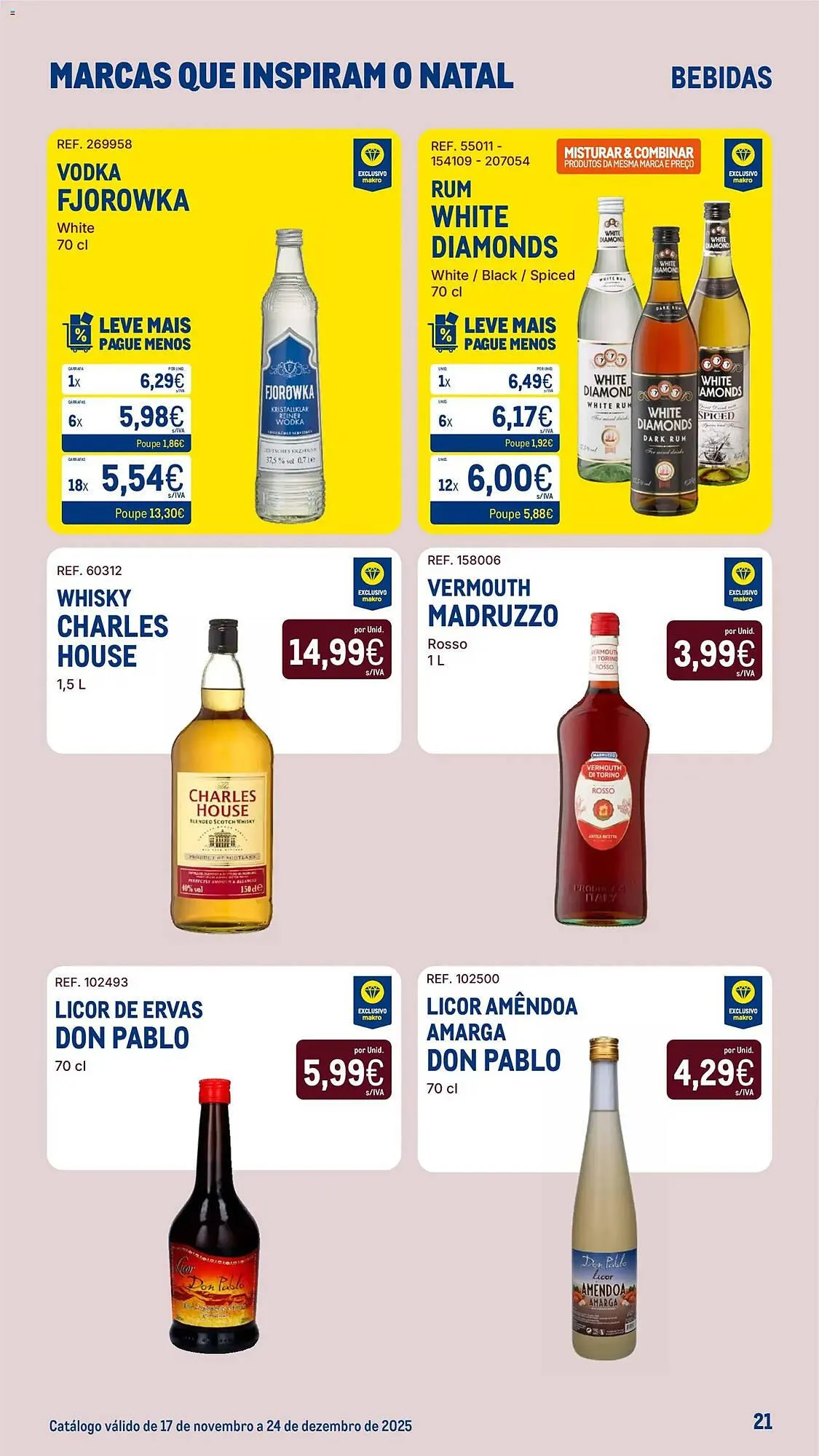 Folheto Catálogo Makro de 17 de novembro até 25 de dezembro 2025 - Pagina 21