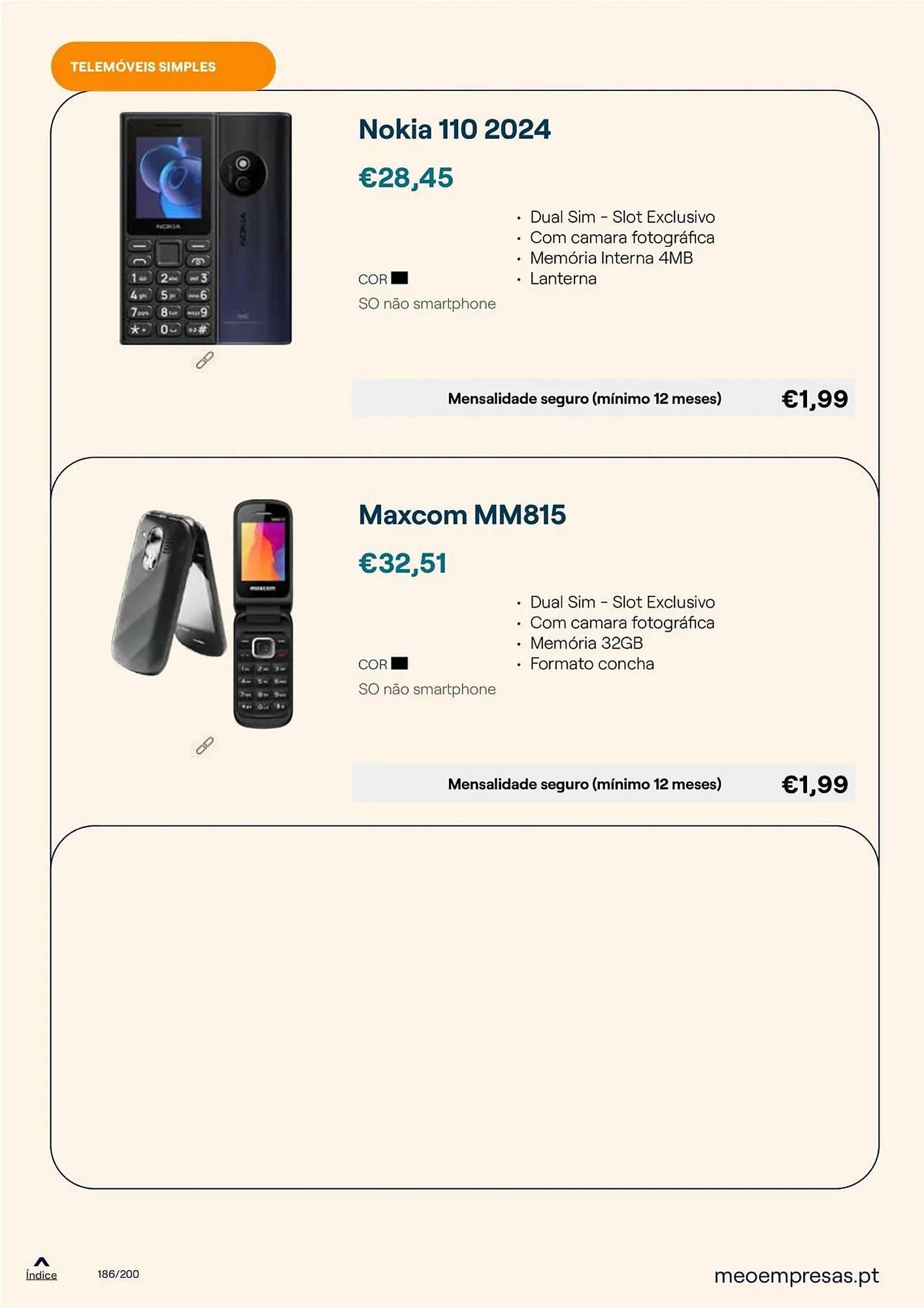 Folheto Catálogo MEO de 25 de setembro até 30 de setembro 2025 - Pagina 186
