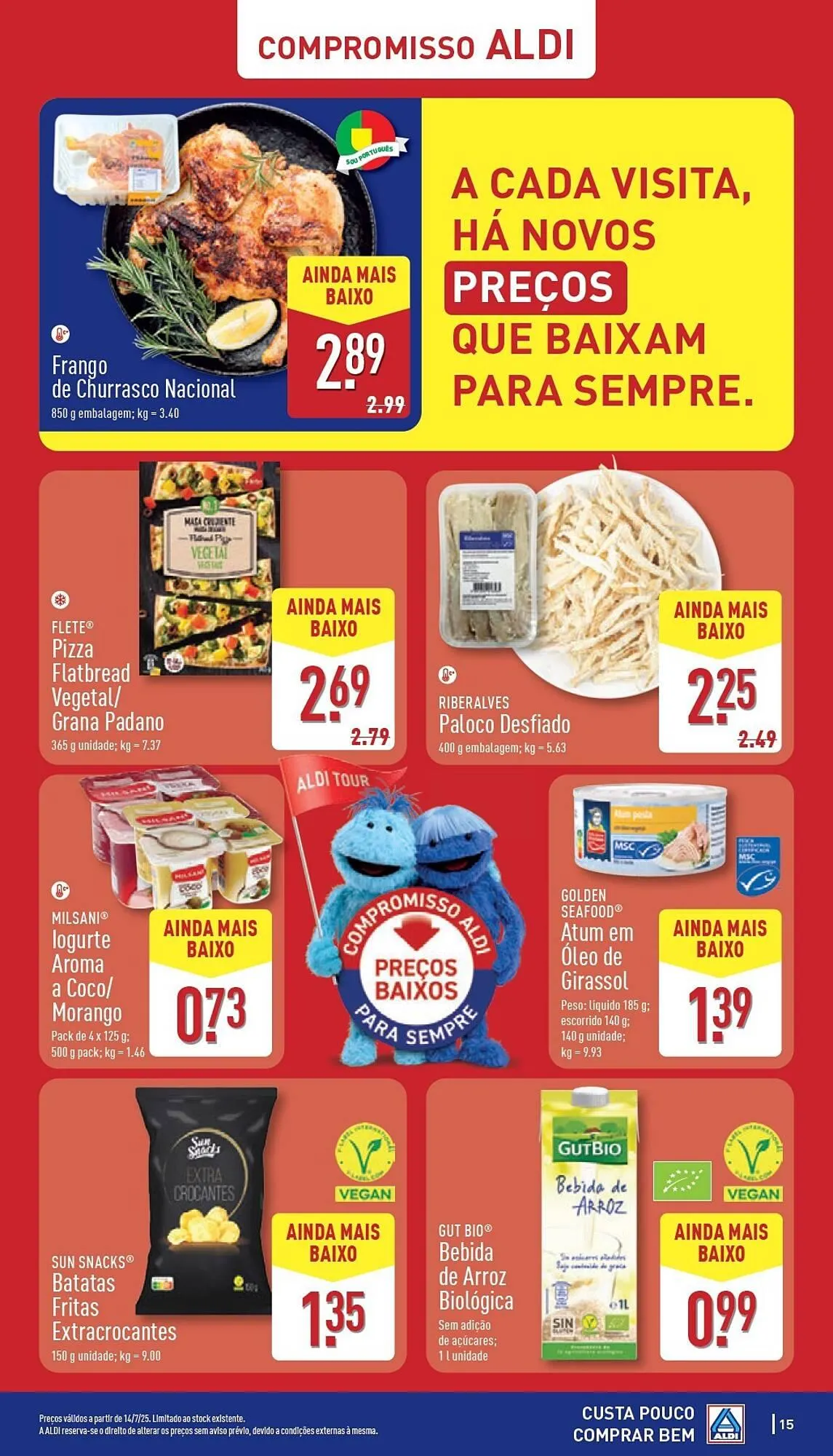 Folheto Folheto ALDI de 14 de julho até 20 de julho 2025 - Pagina 15