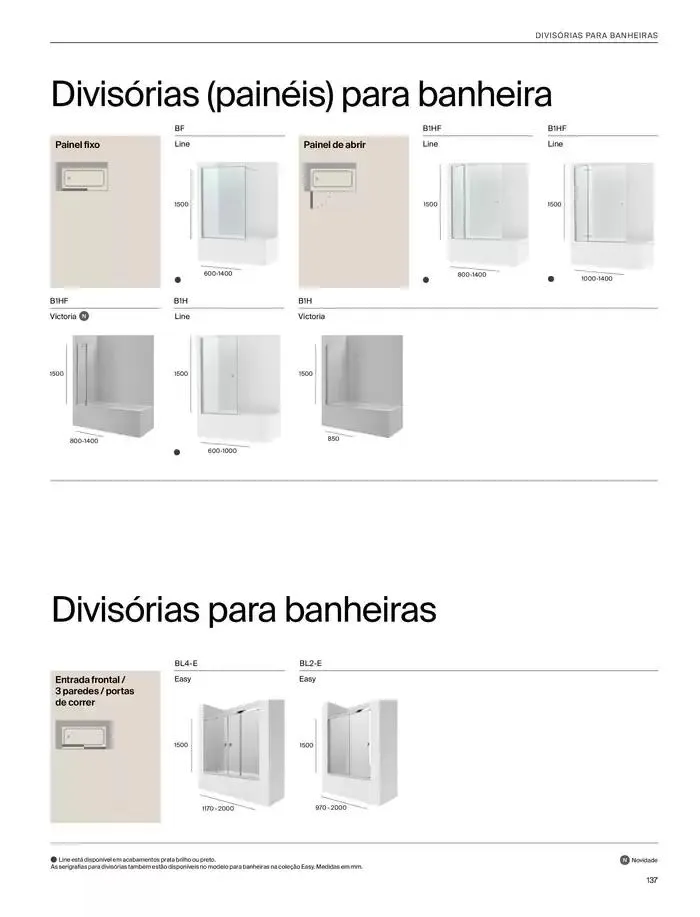 Folheto SOLUÇÕES DE BANHO de 6 de janeiro até 31 de dezembro 2025 - Pagina 139