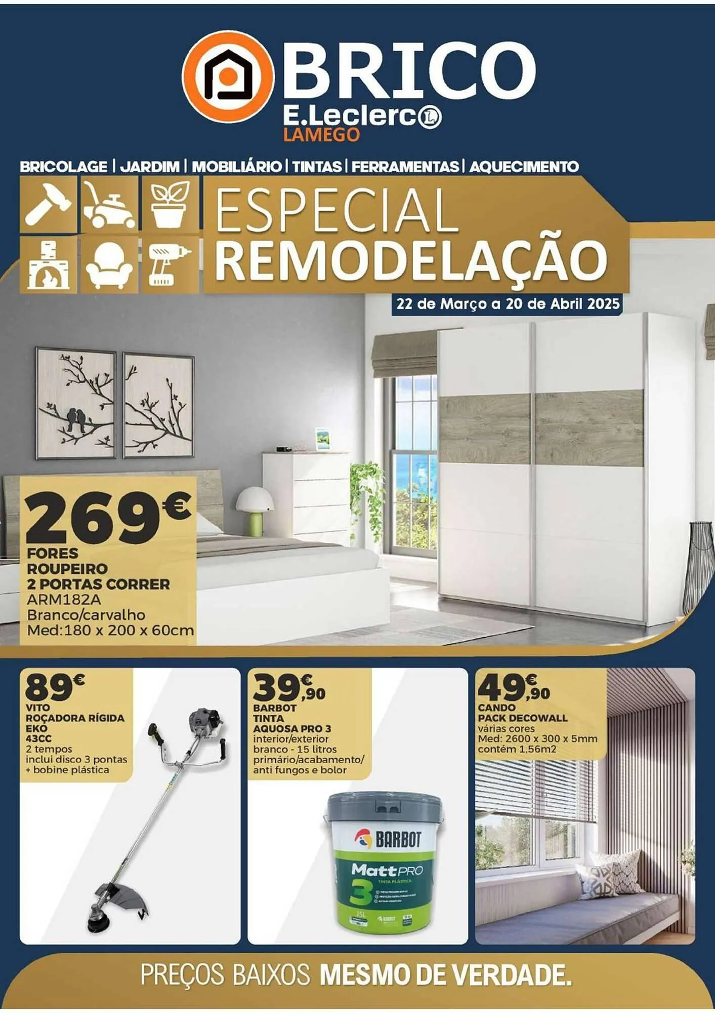 Folheto Folheto E.Leclerc de 31 de março até 20 de abril 2025 - Pagina 1