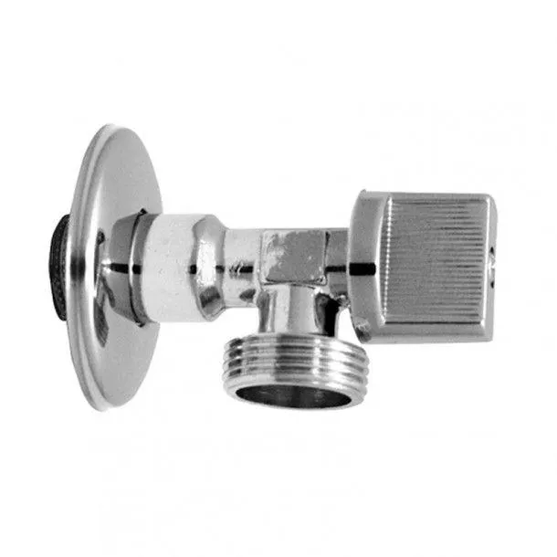 Torneira de Esquadria Simples 20x16mm Eco Latão Cromado