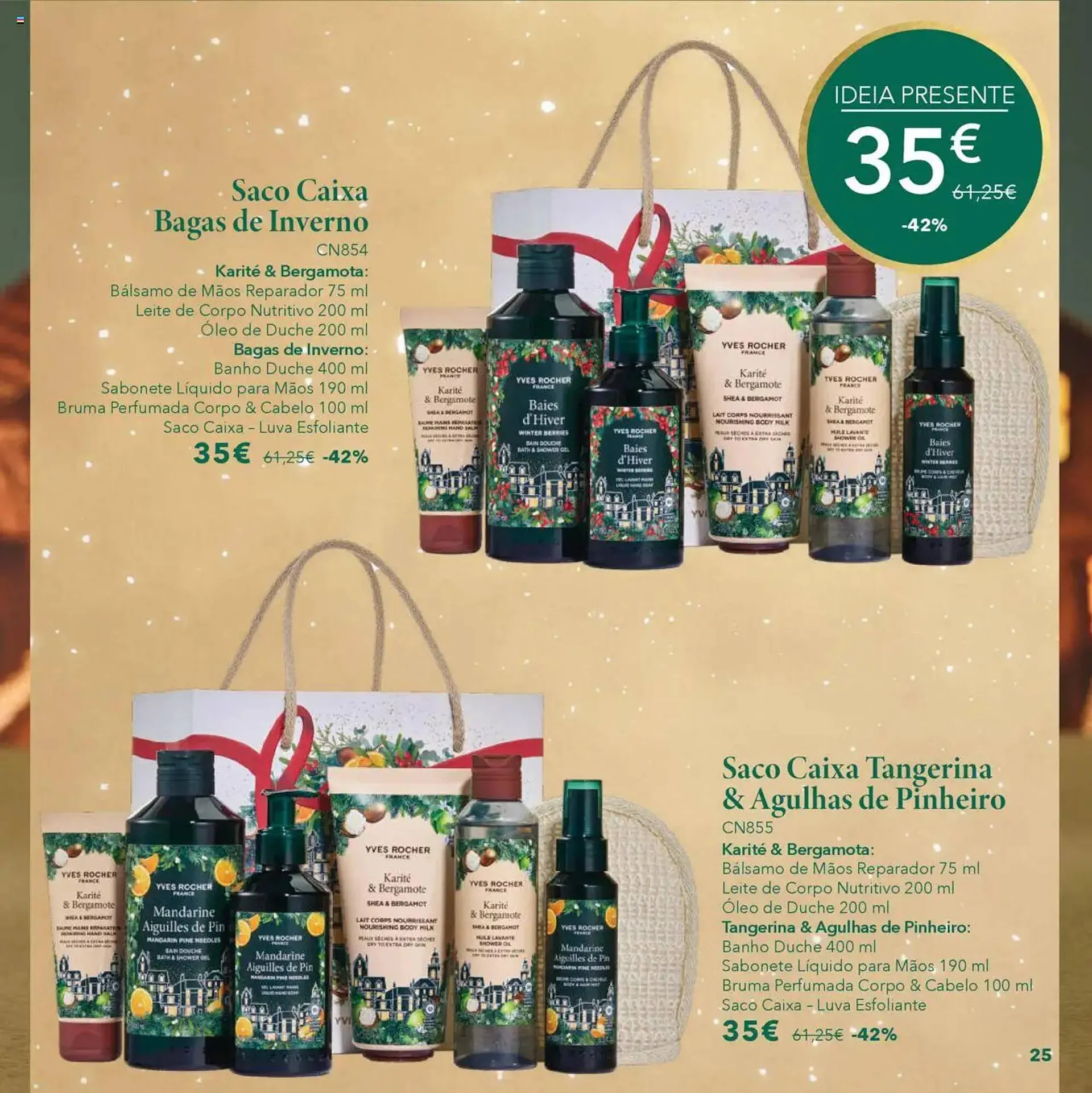 Folheto Catálogo Yves Rocher de 17 de outubro até 24 de dezembro 2025 - Pagina 25