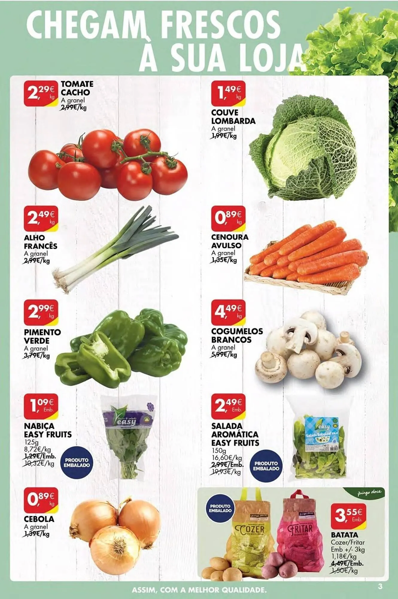 Folheto Folheto Pingo Doce de 13 de março até 19 de março 2025 - Pagina 3