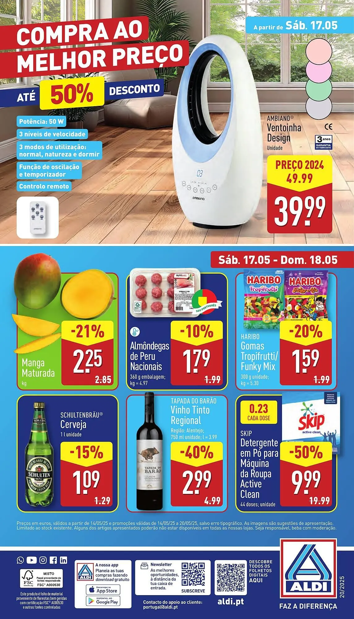 Folheto Folheto ALDI de 14 de maio até 20 de maio 2025 - Pagina 34