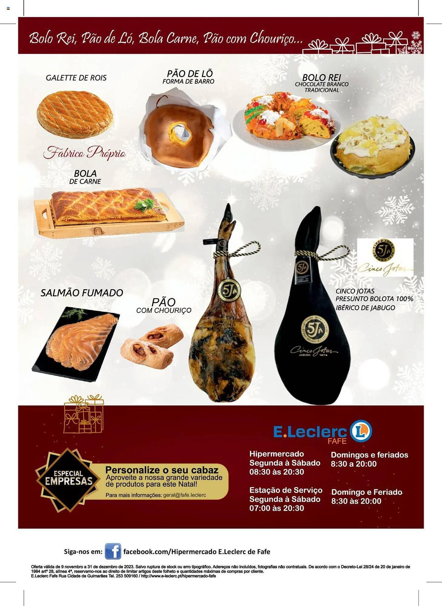 Folheto Folheto E.Leclerc de 9 de novembro até 31 de dezembro 2023 - Pagina 8