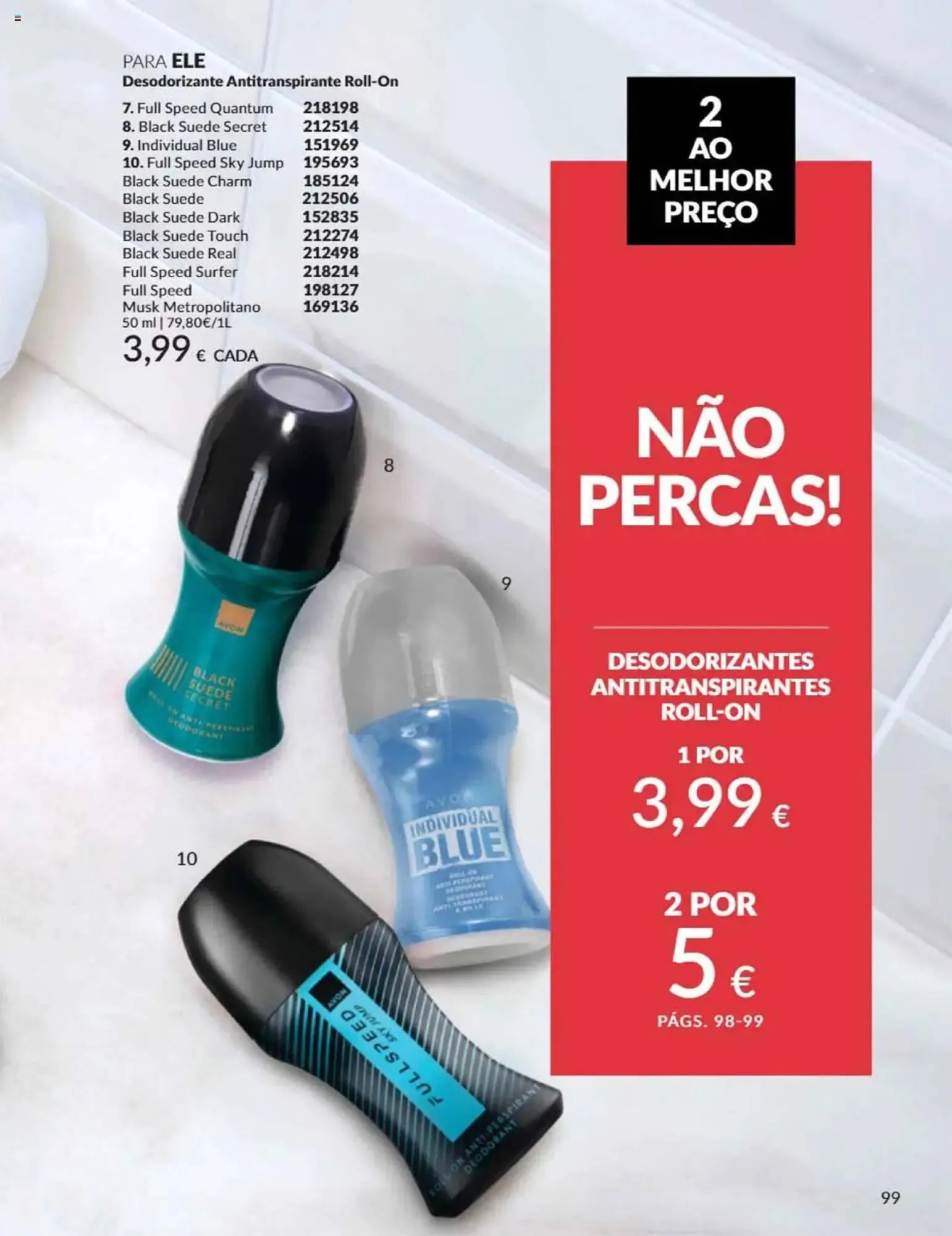 Folheto Folheto Avon de 1 de julho até 1 de agosto 2025 - Pagina 99