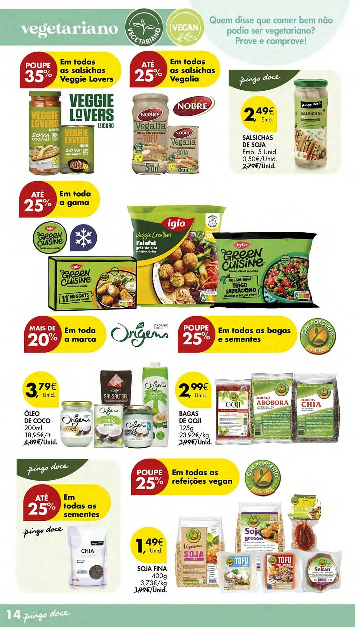 Folheto Folheto Pingo Doce de 30 de outubro até 12 de novembro 2025 - Pagina 14