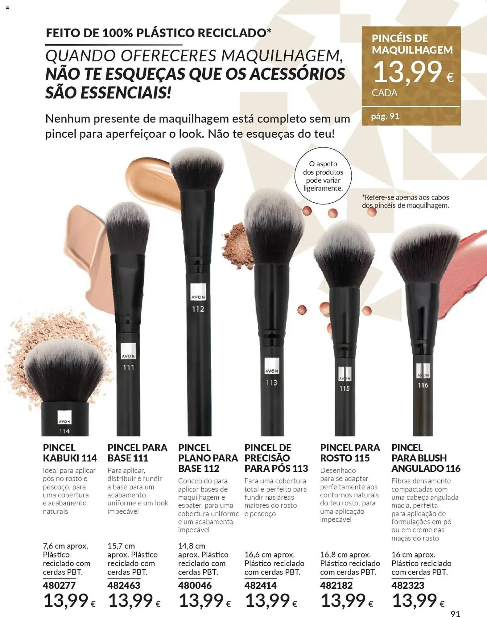 Folheto Catálogo Avon de 1 de dezembro até 1 de janeiro 2026 - Pagina 91