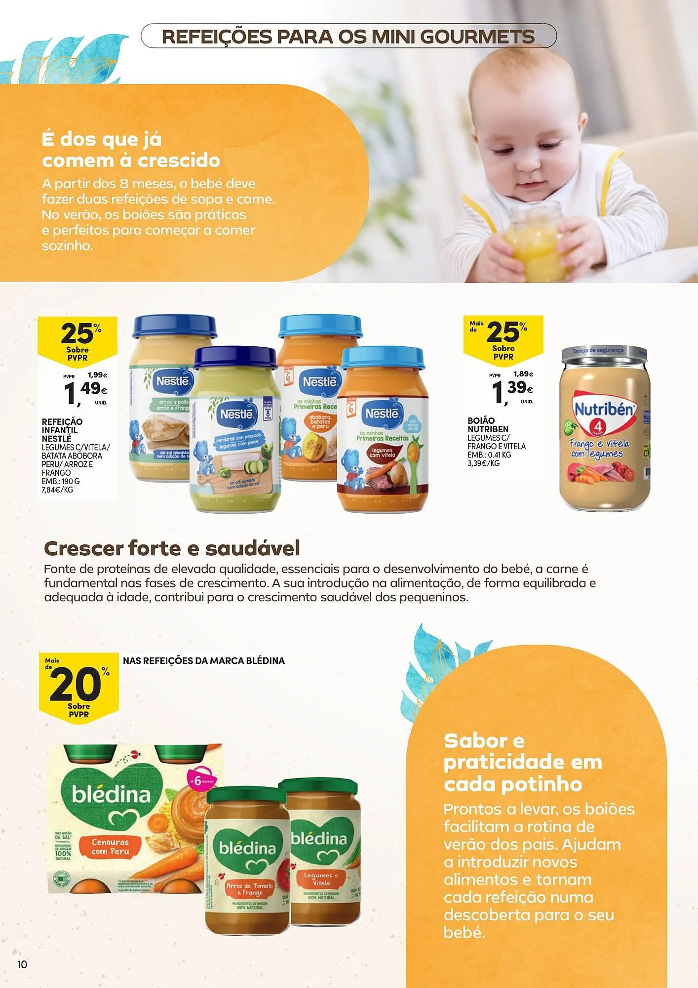 Folheto Folheto Continente de 1 de julho até 13 de julho 2025 - Pagina 10