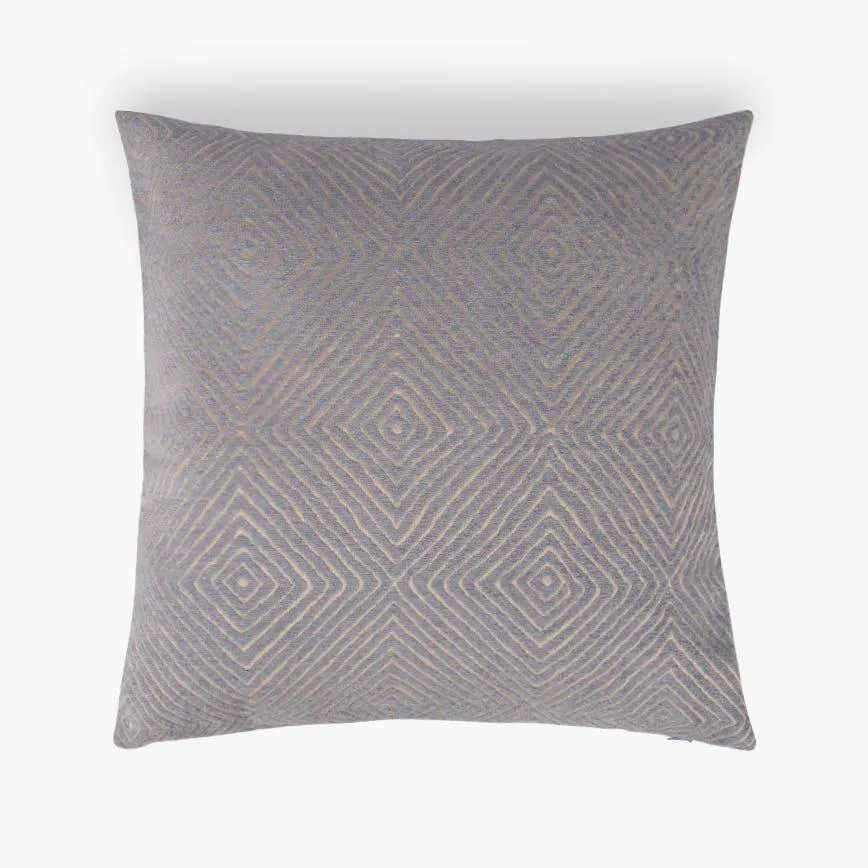 Capa de almofada losango azul névoa 45x45cm STELLA