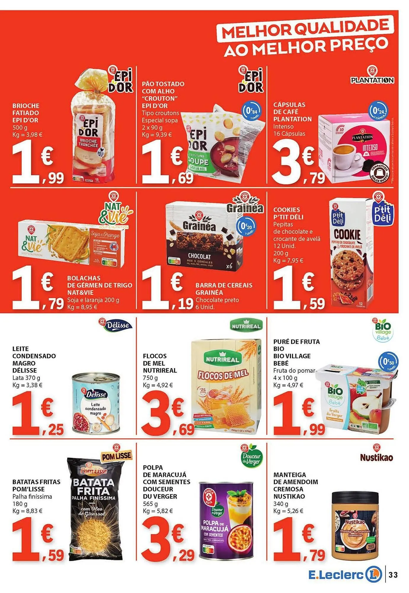 Folheto Folheto E.Leclerc de 5 de junho até 11 de junho 2025 - Pagina 33