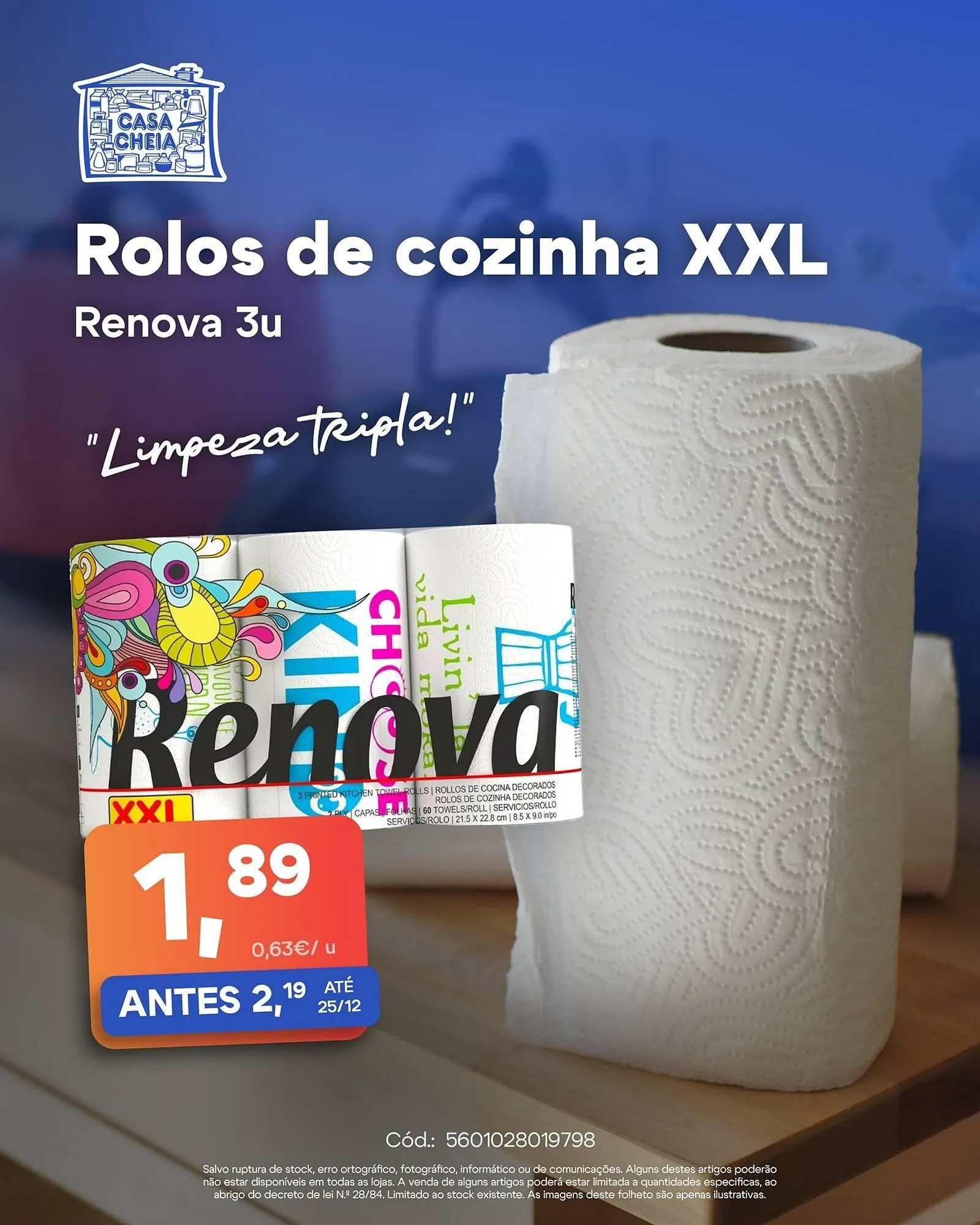 Folheto Folheto Casa Cheia de 15 de dezembro até 25 de dezembro 2025 - Pagina 1