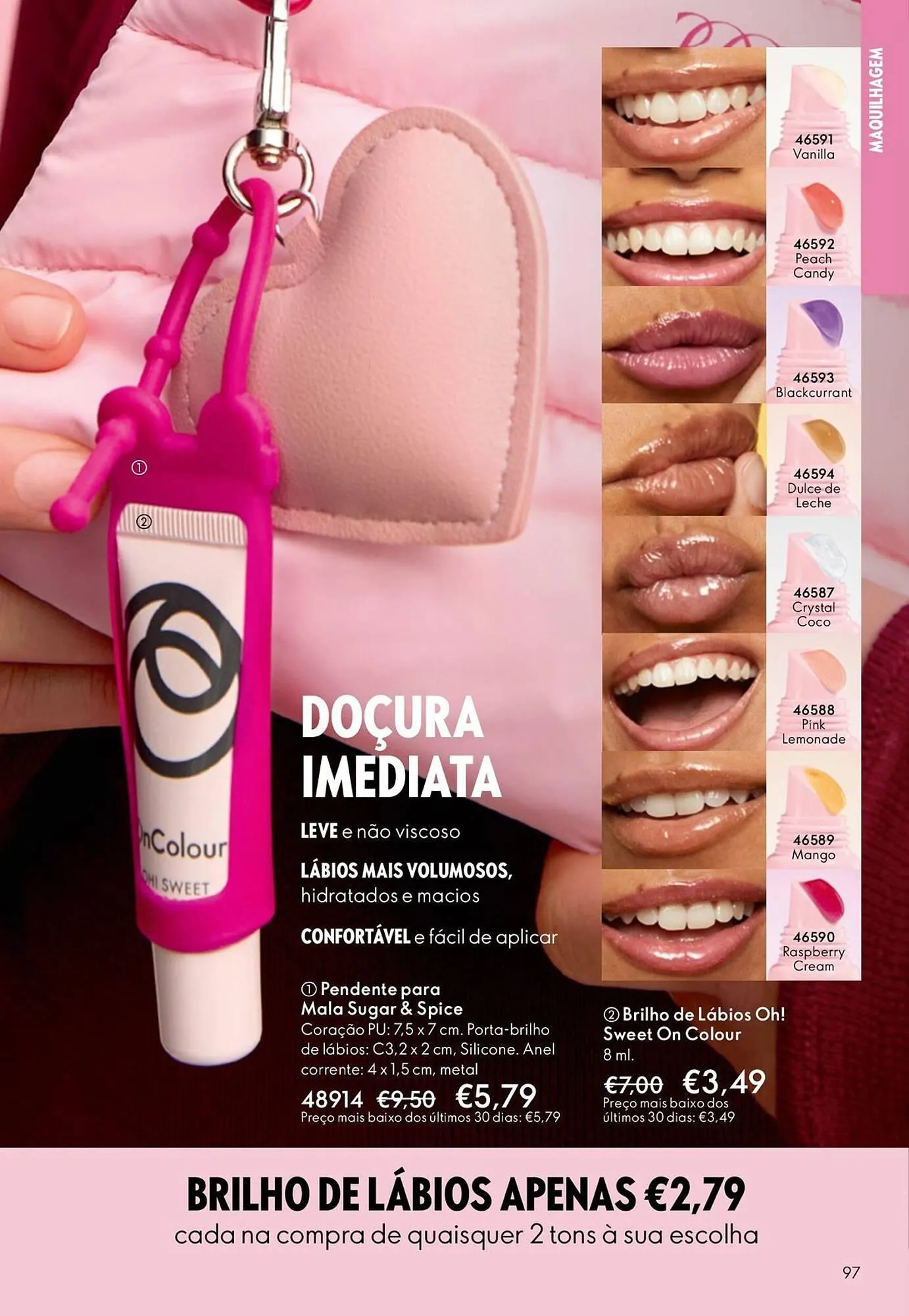 Folheto Catálogo Oriflame de 6 de maio até 26 de maio 2026 - Pagina 97