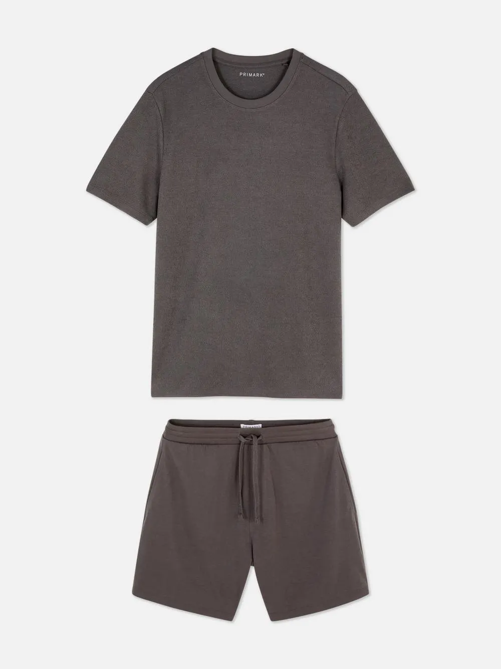 Pijama curto texturado