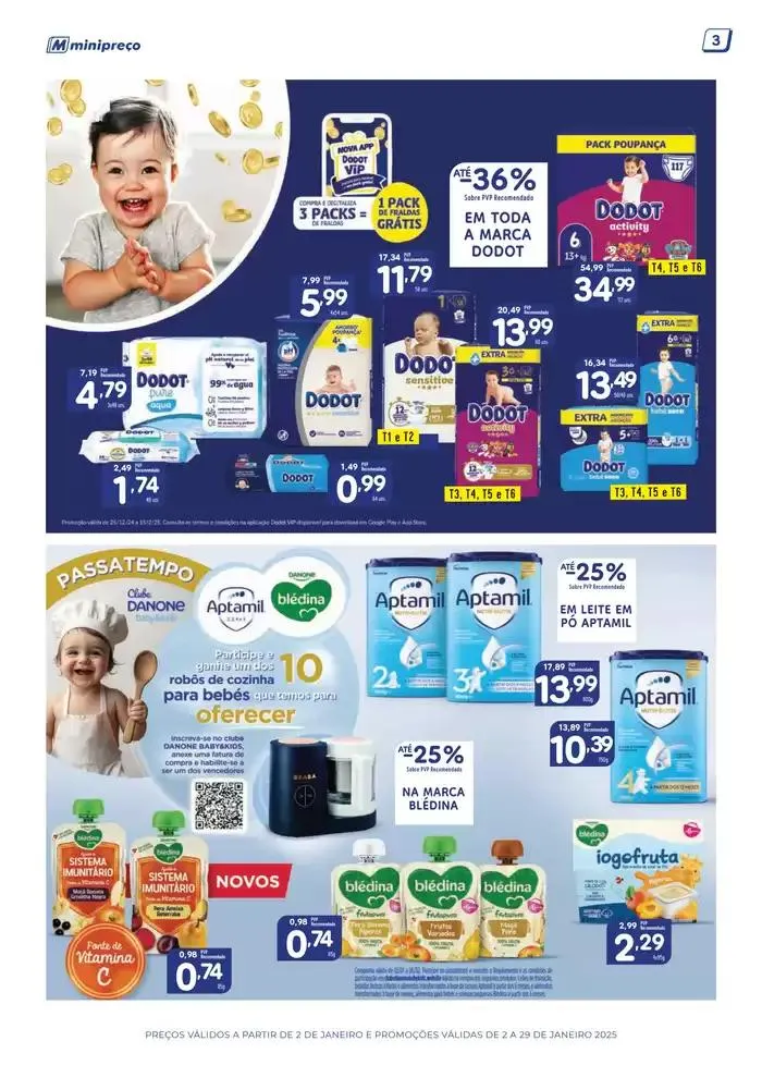 Folheto Folhetos Grandes Marcas Janeiro de 3 de janeiro até 29 de janeiro 2025 - Pagina 3