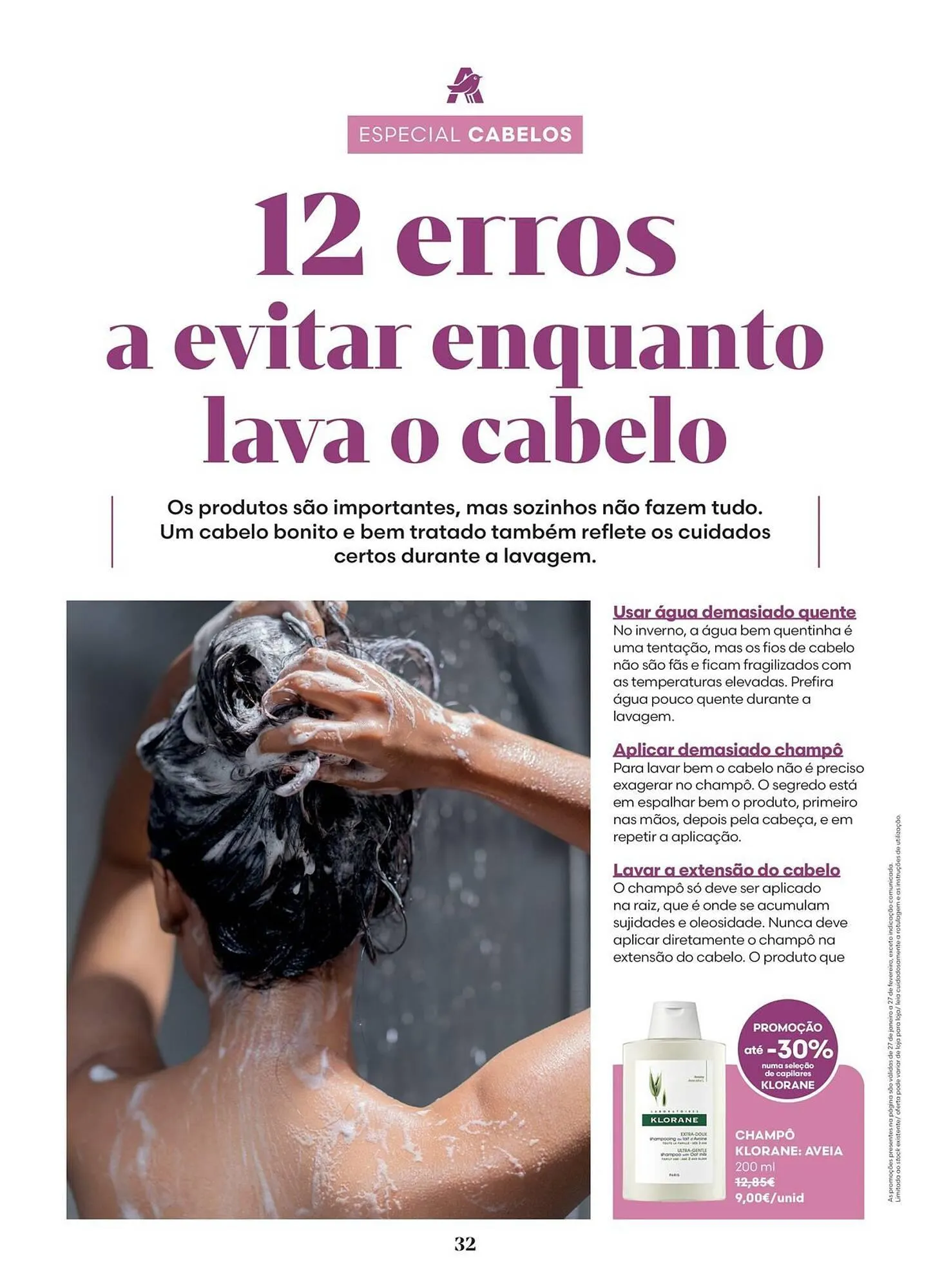 Folheto Folheto Auchan de 27 de janeiro até 27 de fevereiro 2026 - Pagina 32