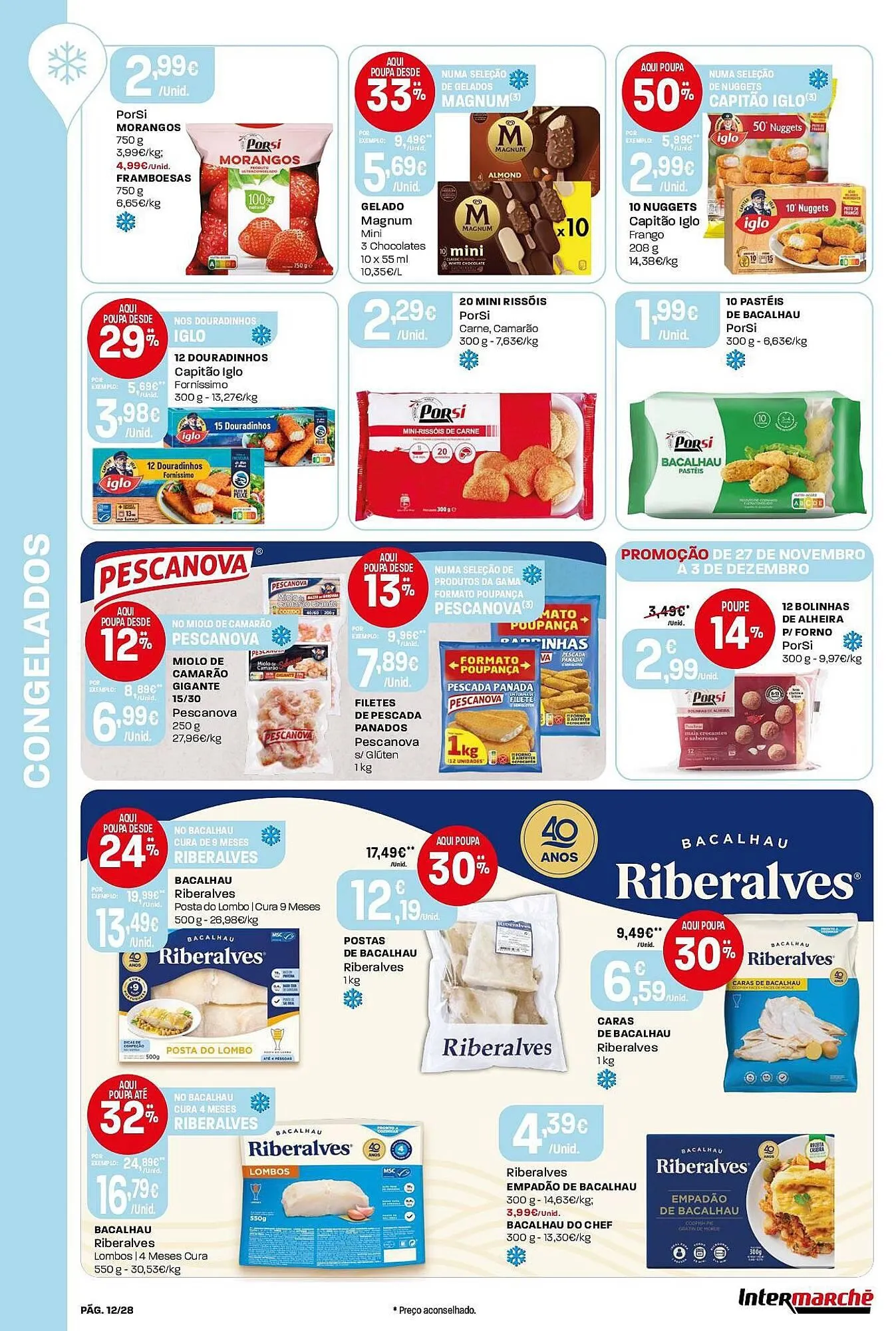 Folheto Folheto Intermarché de 27 de novembro até 3 de dezembro 2025 - Pagina 12