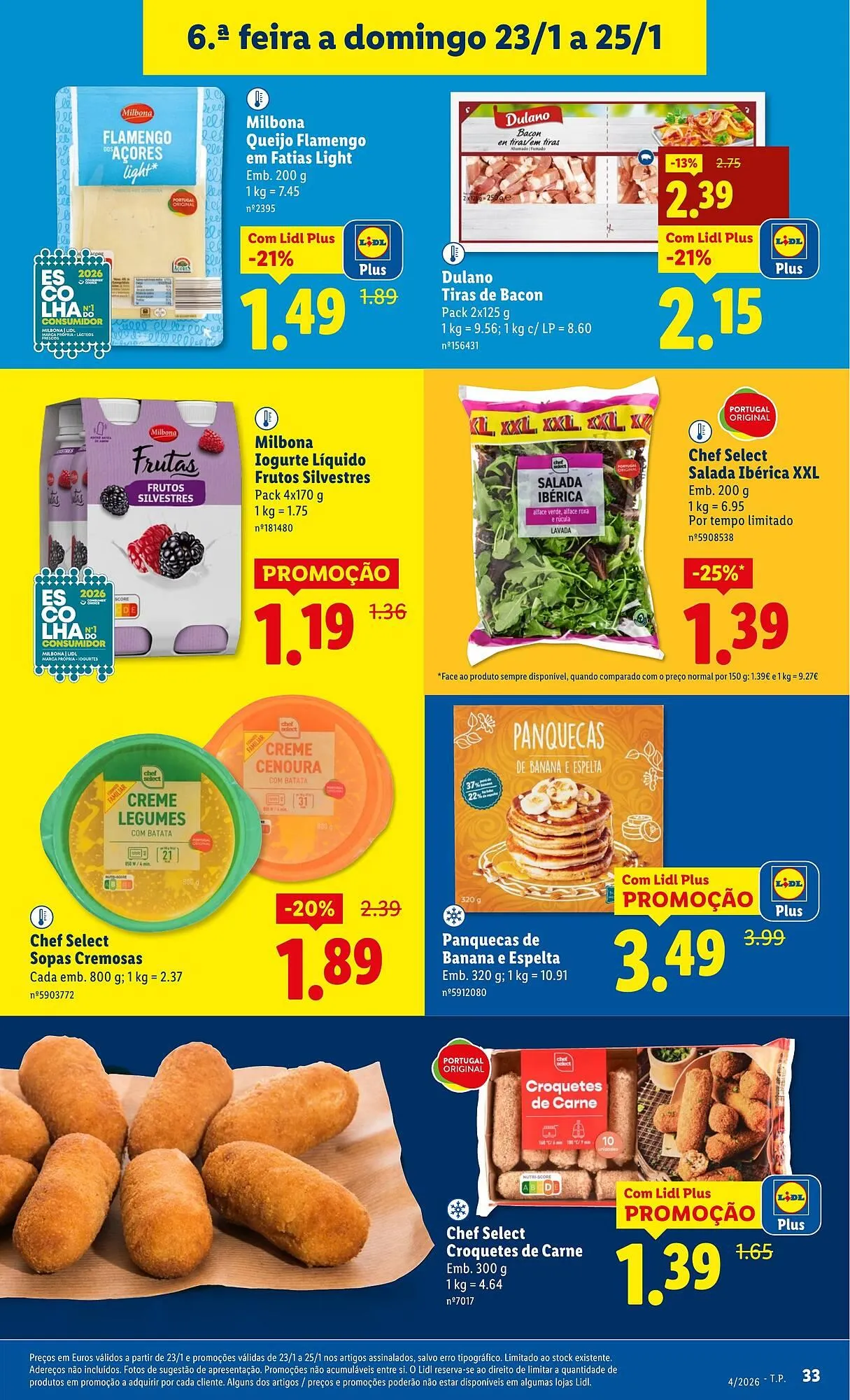 Folheto Folheto Lidl de 19 de janeiro até 25 de janeiro 2026 - Pagina 33