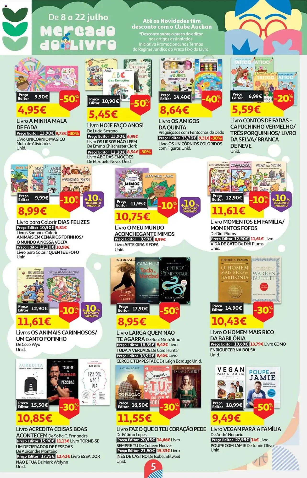 Folheto Folheto Auchan de 8 de julho até 23 de julho 2025 - Pagina 5
