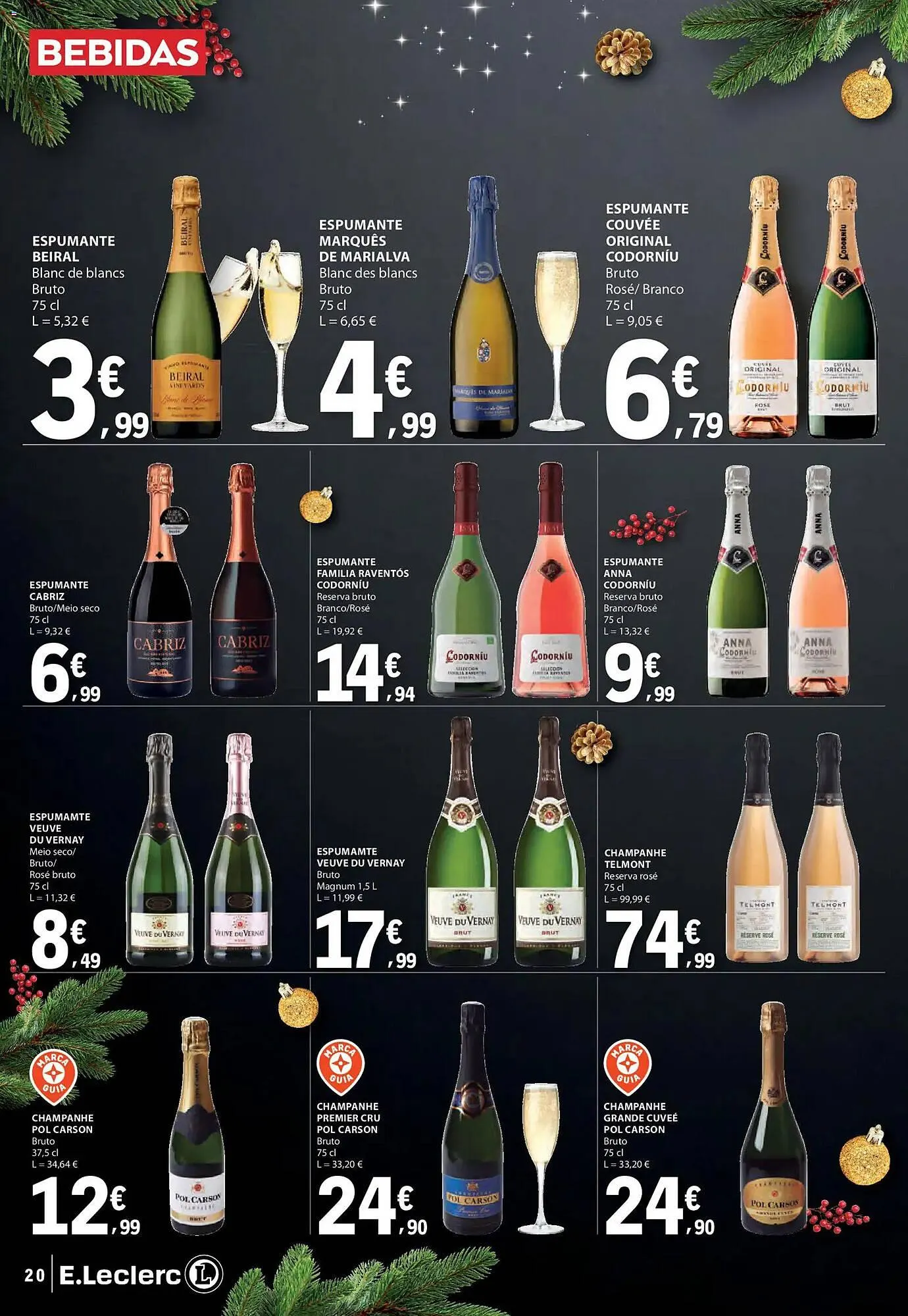 Folheto Folheto E.Leclerc de 9 de dezembro até 25 de dezembro 2025 - Pagina 20
