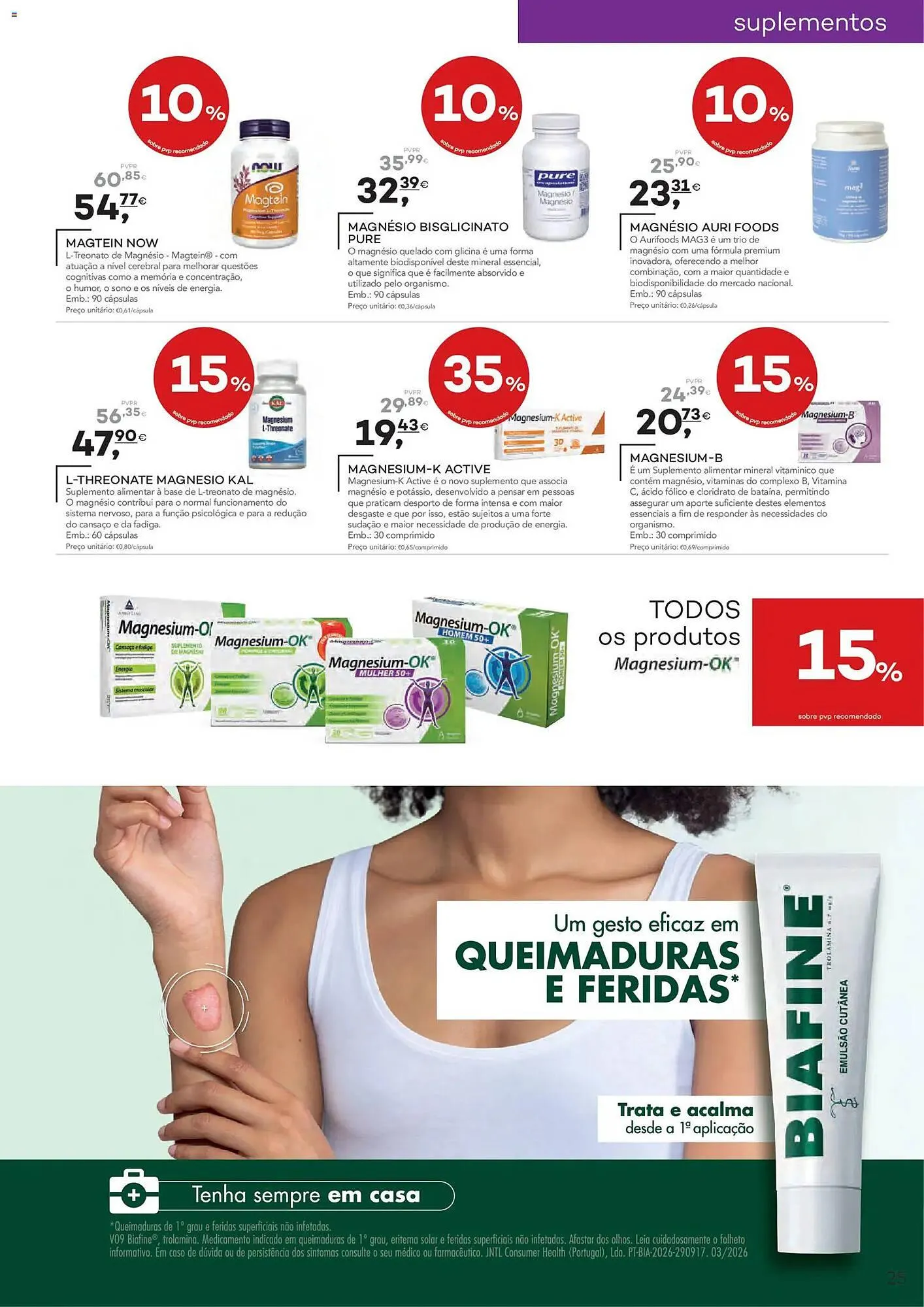 Folheto Folheto Well's de 24 de março até 5 de maio 2026 - Pagina 25