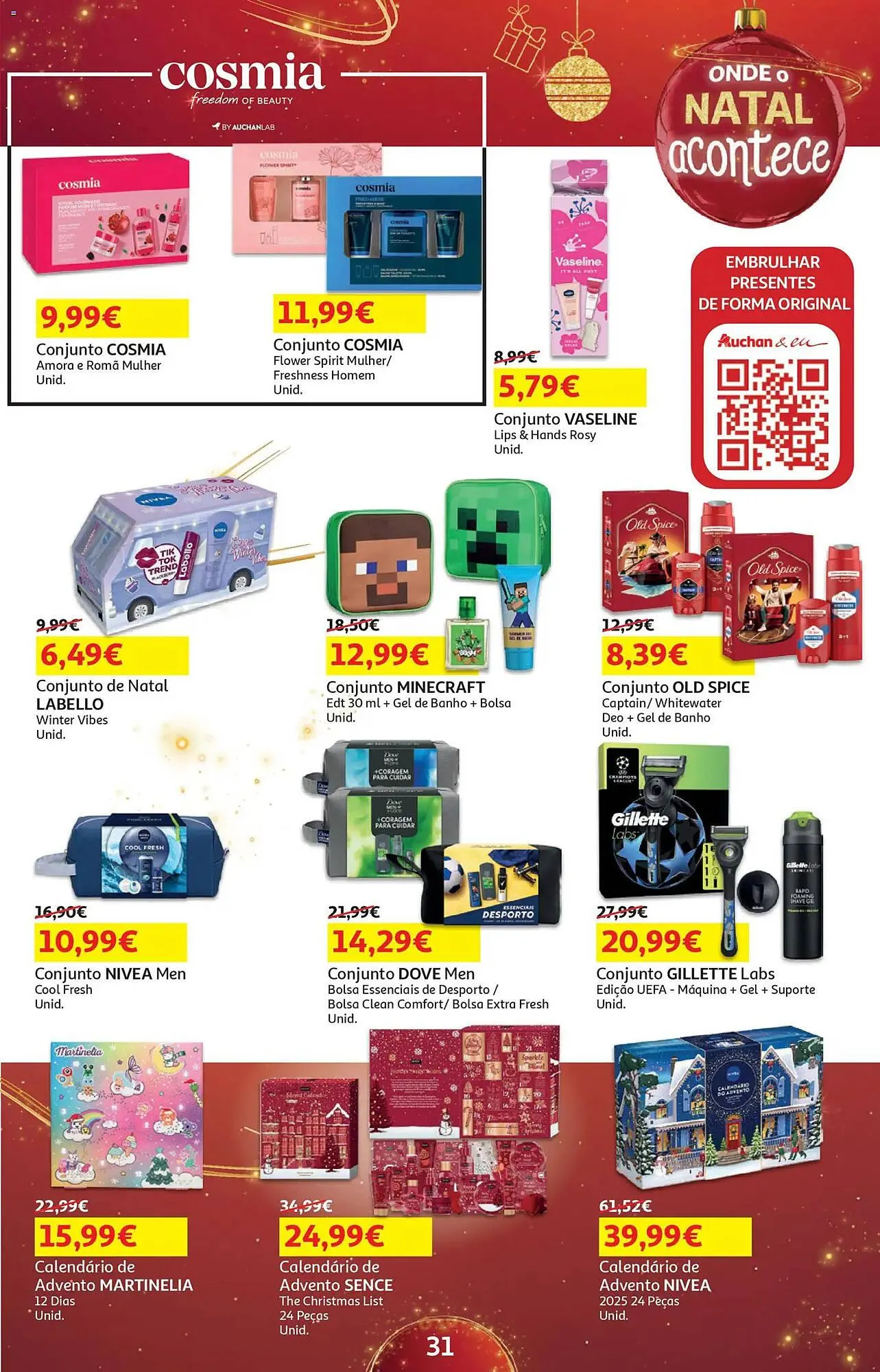 Folheto Folheto Auchan de 1 de novembro até 18 de novembro 2025 - Pagina 31