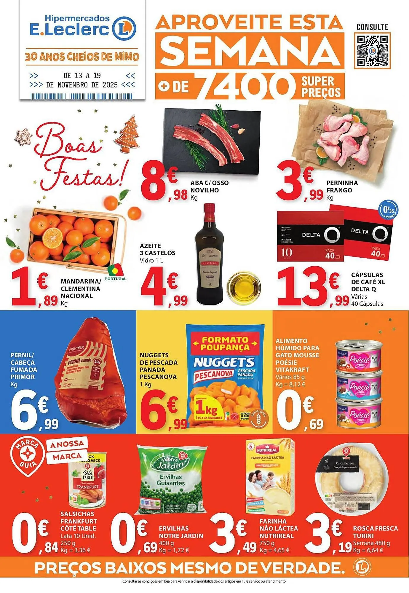 Folheto Folheto E.Leclerc de 13 de novembro até 19 de novembro 2025 - Pagina 1