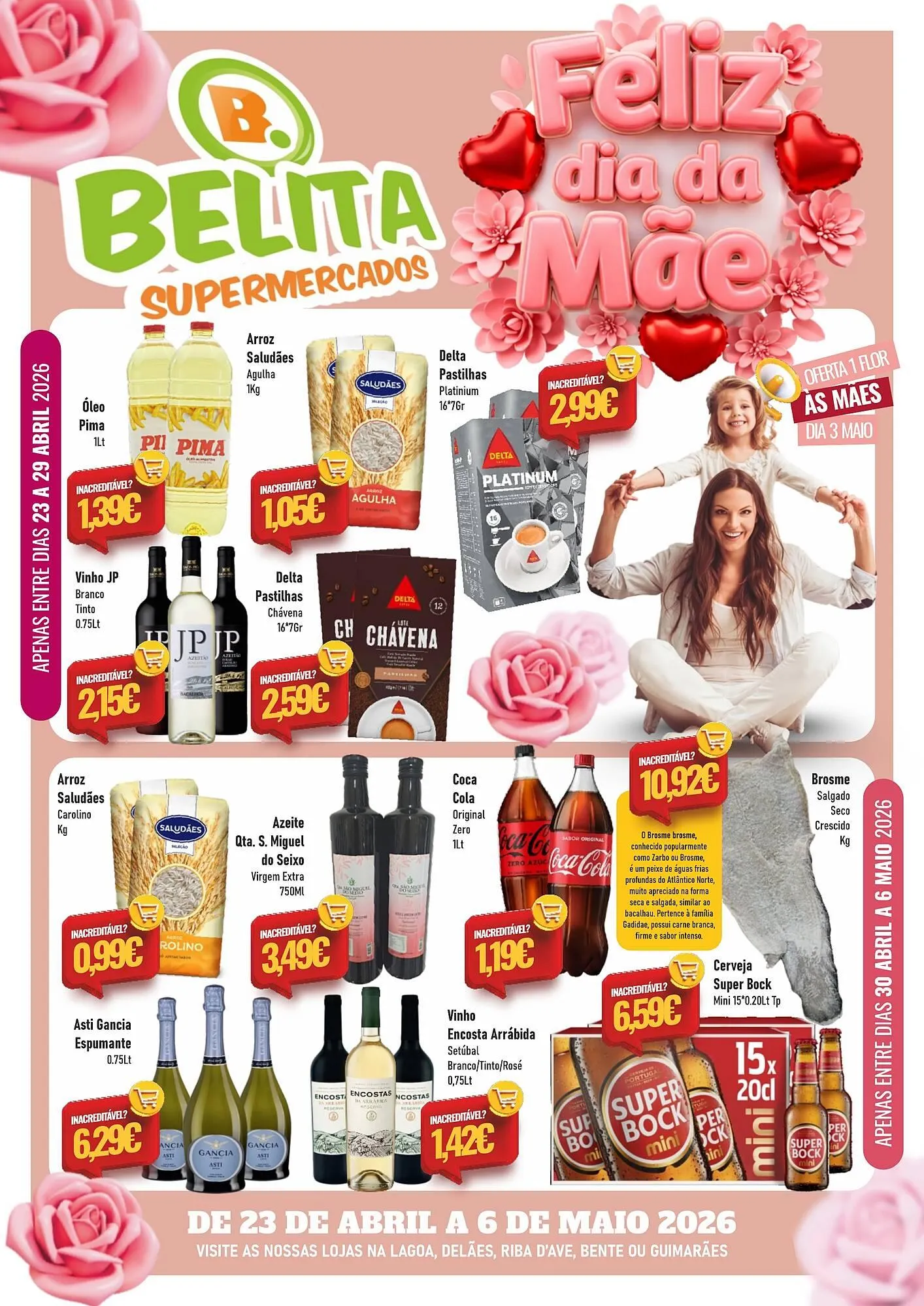Folheto Folheto Belita de 23 de abril até 29 de abril 2026 - Pagina 1