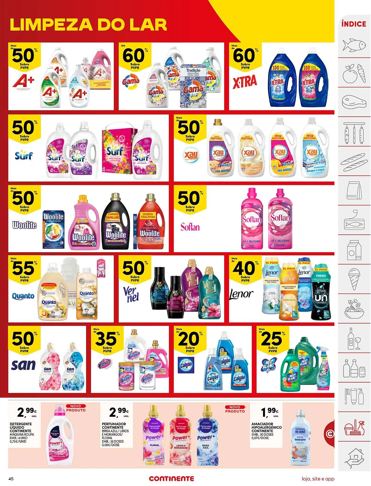 Folheto Folheto Continente de 10 de fevereiro até 16 de fevereiro 2026 - Pagina 45
