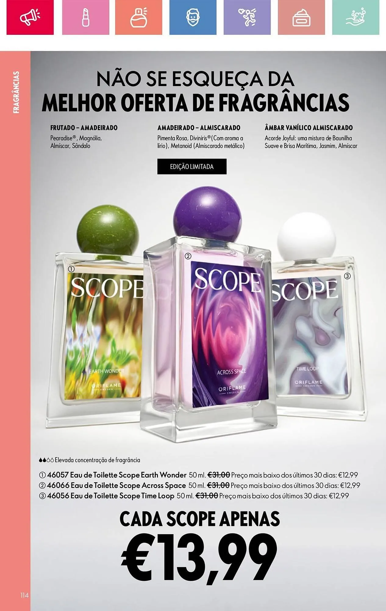 Folheto Folheto Oriflame de 4 de maio até 24 de maio 2025 - Pagina 114