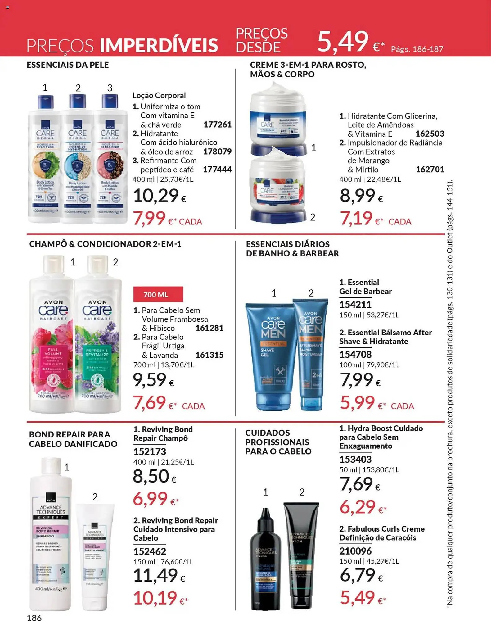 Folheto Catálogo Avon de 1 de janeiro até 1 de fevereiro 2026 - Pagina 186