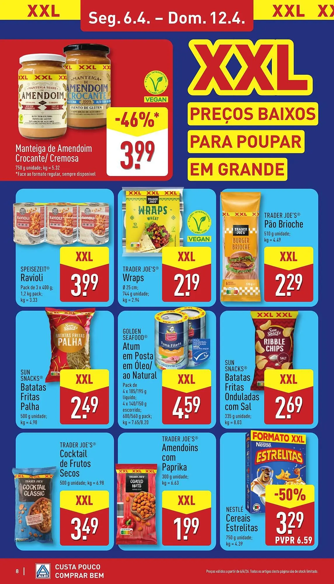 Folheto Folheto ALDI de 6 de abril até 12 de abril 2026 - Pagina 8