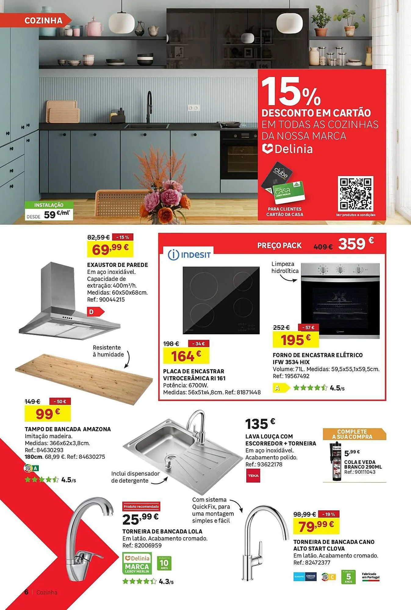 Folheto Folheto Leroy Merlin de 27 de março até 29 de abril 2025 - Pagina 6