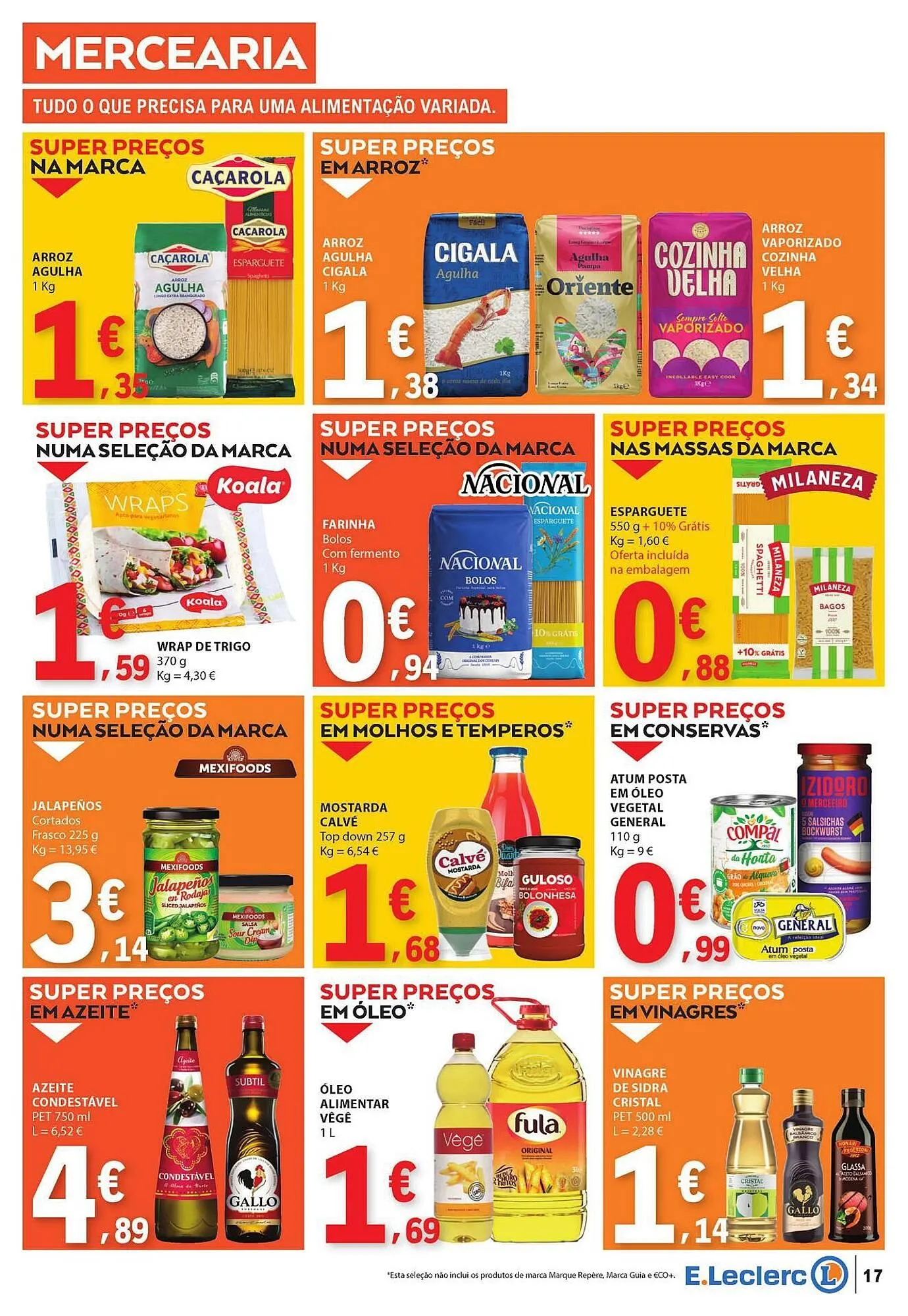 Folheto Folheto E.Leclerc de 5 de junho até 11 de junho 2025 - Pagina 17