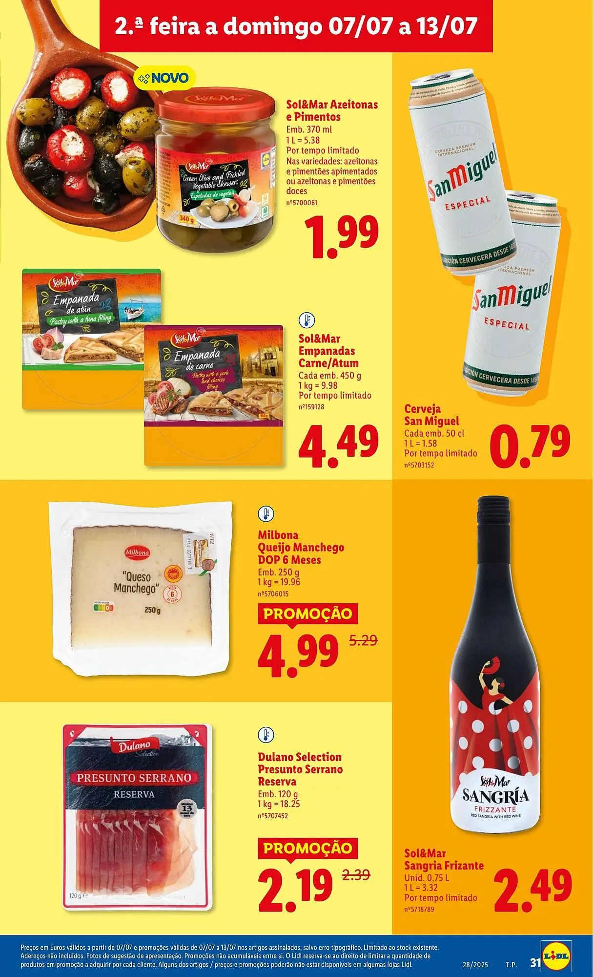 Folheto Folheto Lidl de 7 de julho até 13 de julho 2025 - Pagina 31