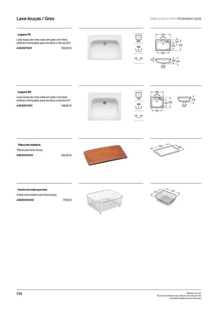 Folheto Soluções de Banho de 6 de janeiro até 31 de dezembro 2025 - Pagina 776